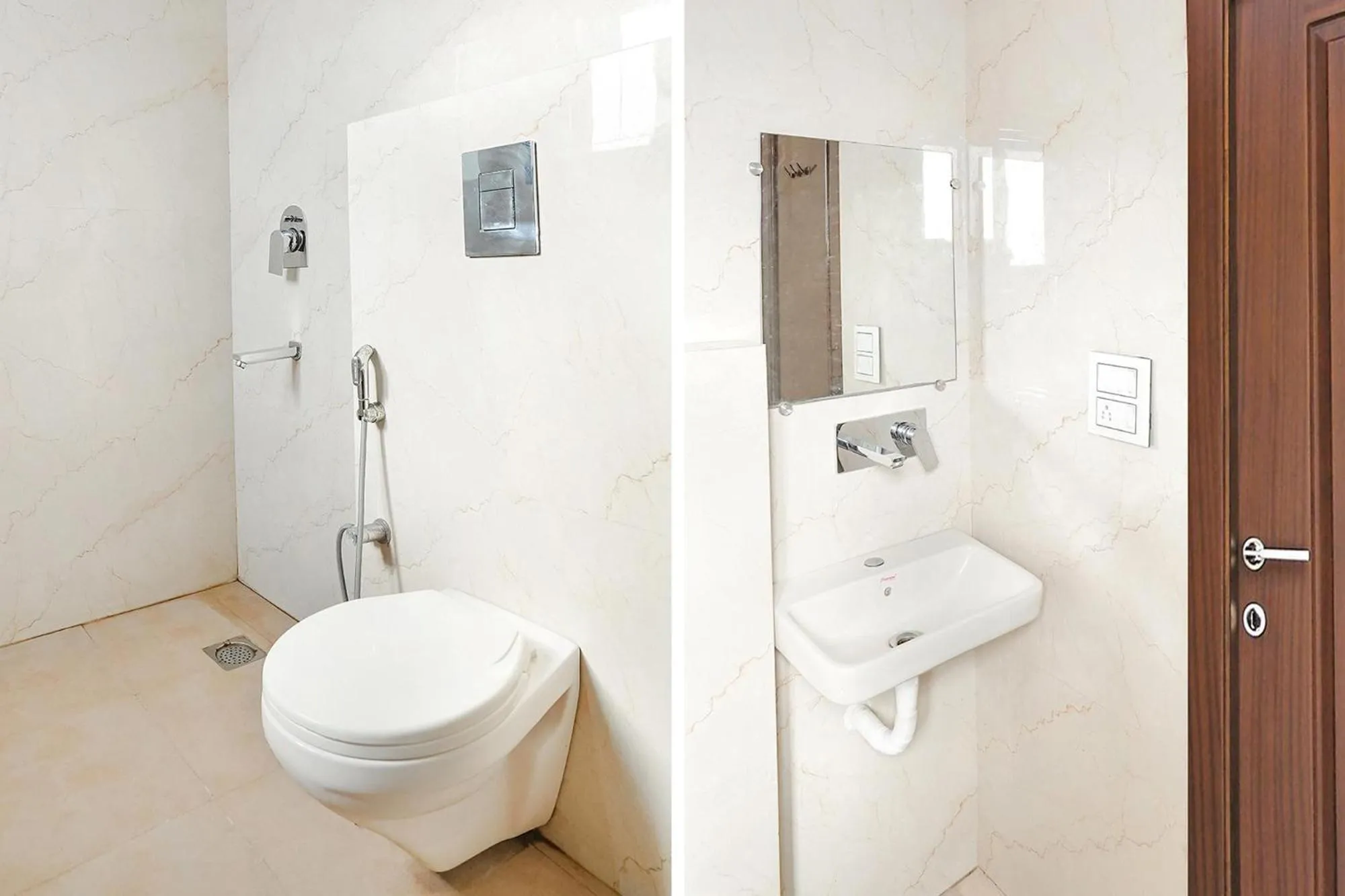Bathroom in FabHotel De Gold Karol Bagh