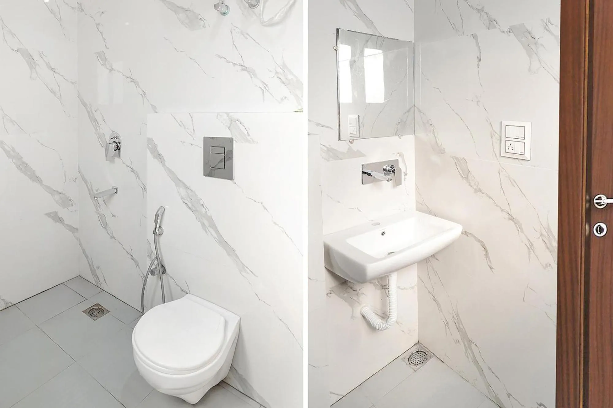 Bathroom in FabHotel De Gold Karol Bagh