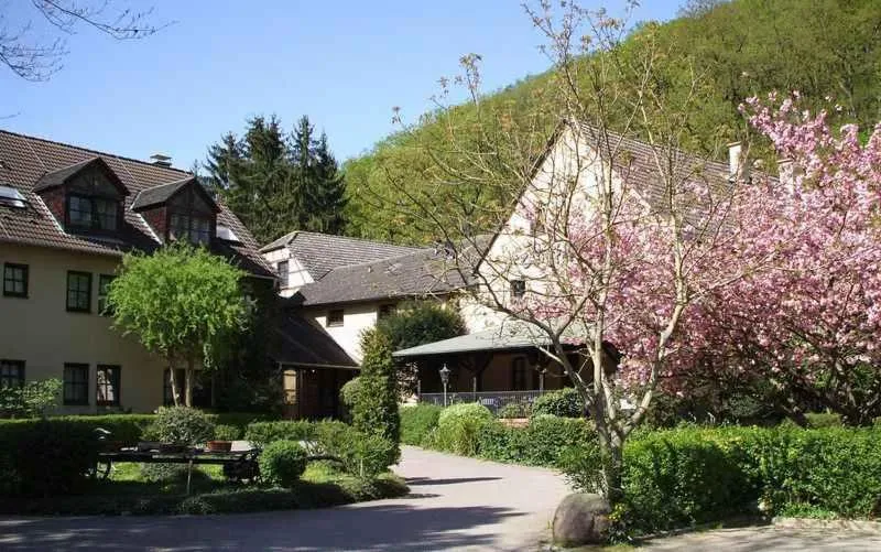 Facade/entrance in Landhotel Burkartsmühle