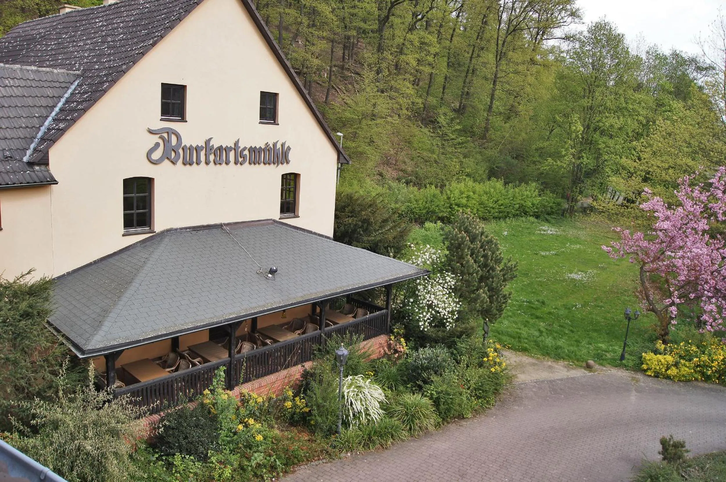 Balcony/Terrace in Landhotel Burkartsmühle