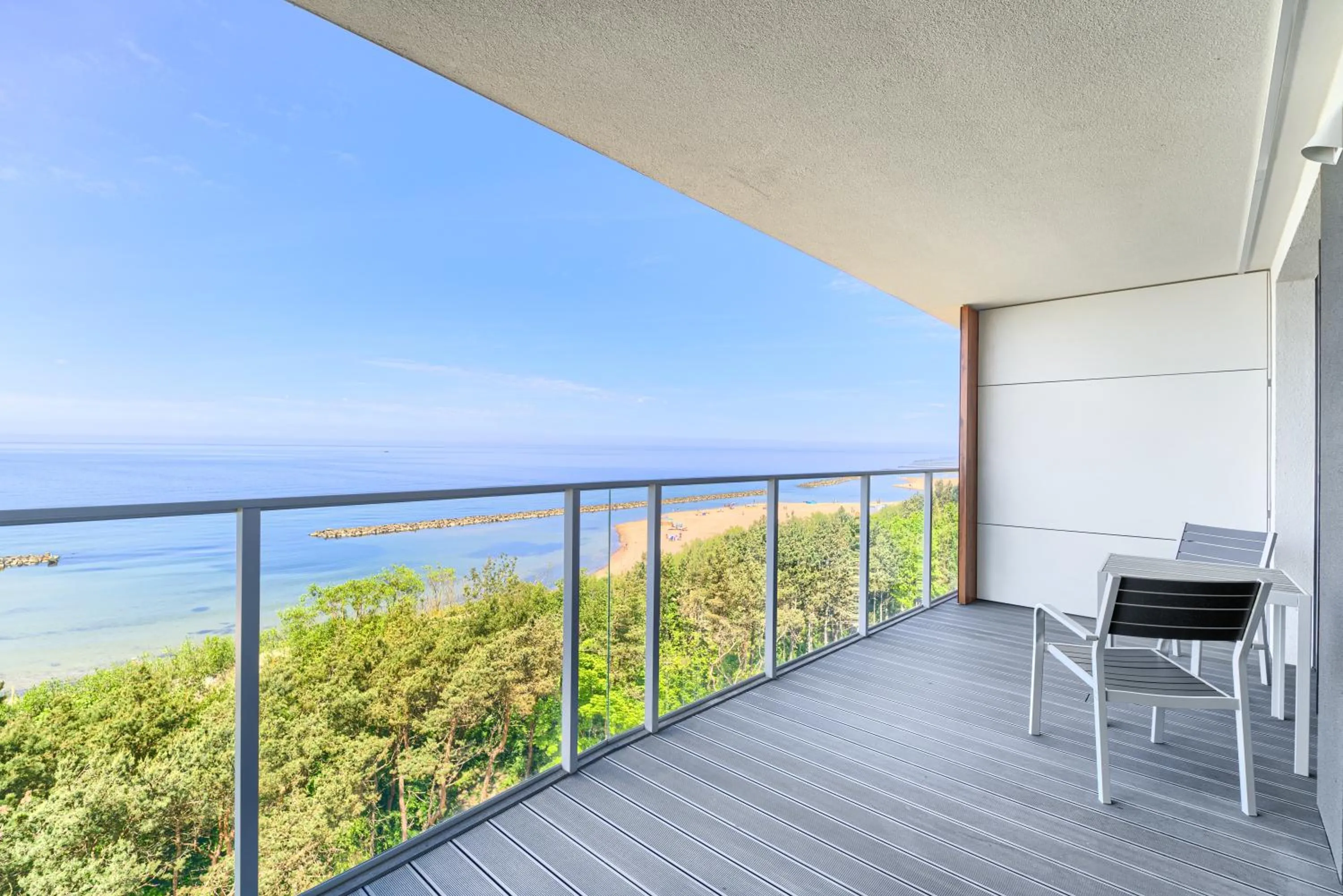Balcony/Terrace in Natural Apartamenty