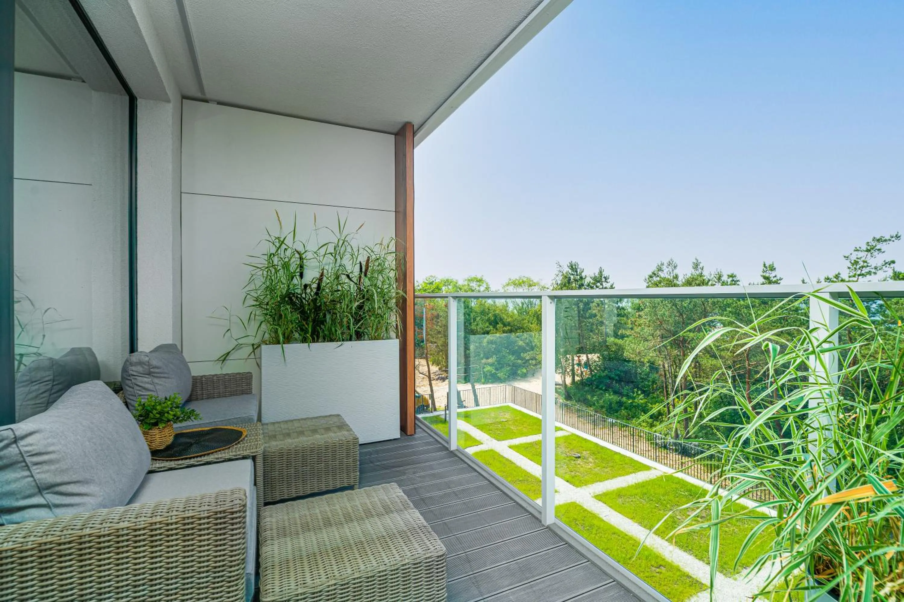 Balcony/Terrace in Natural Apartamenty