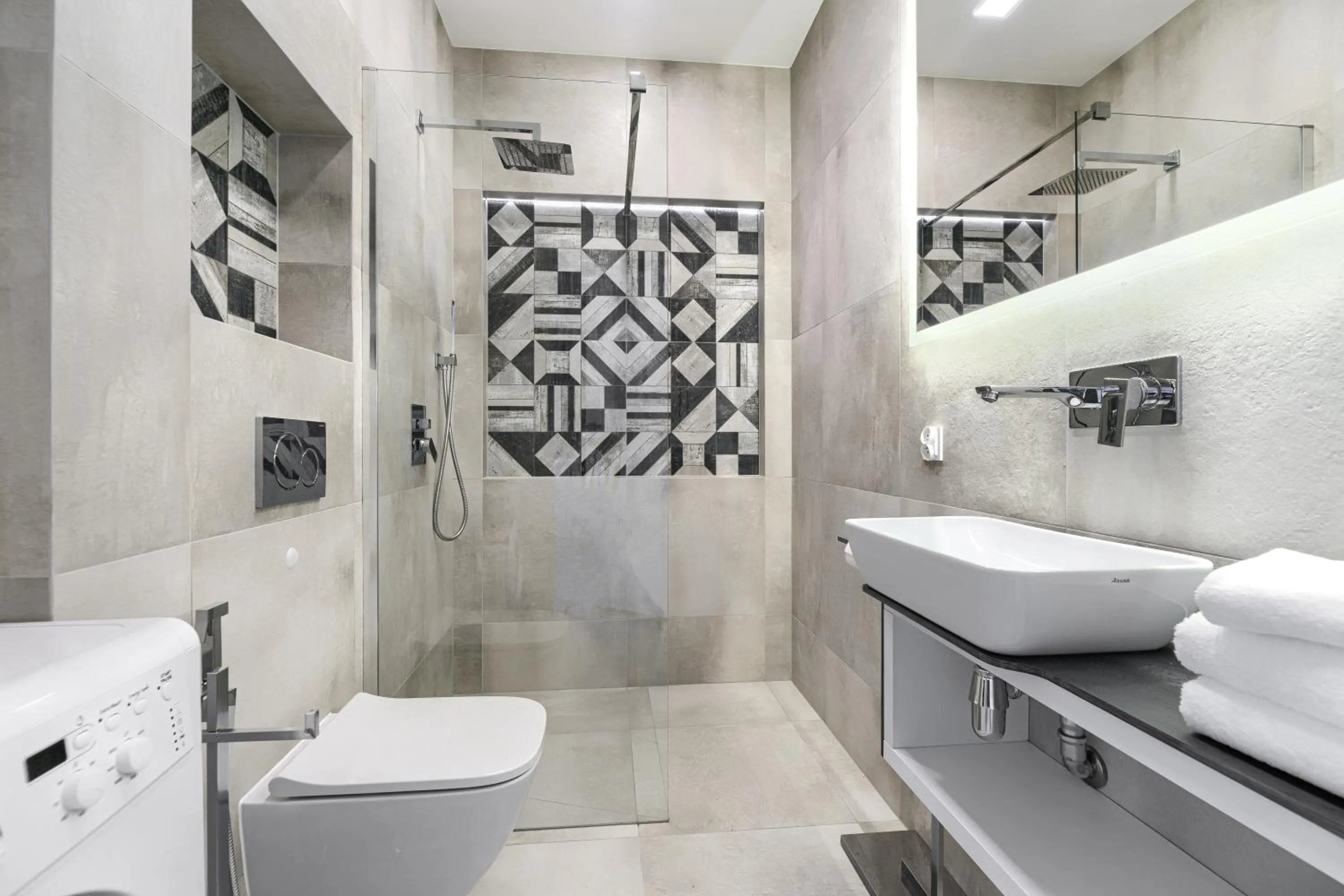 Bathroom in Natural Apartamenty