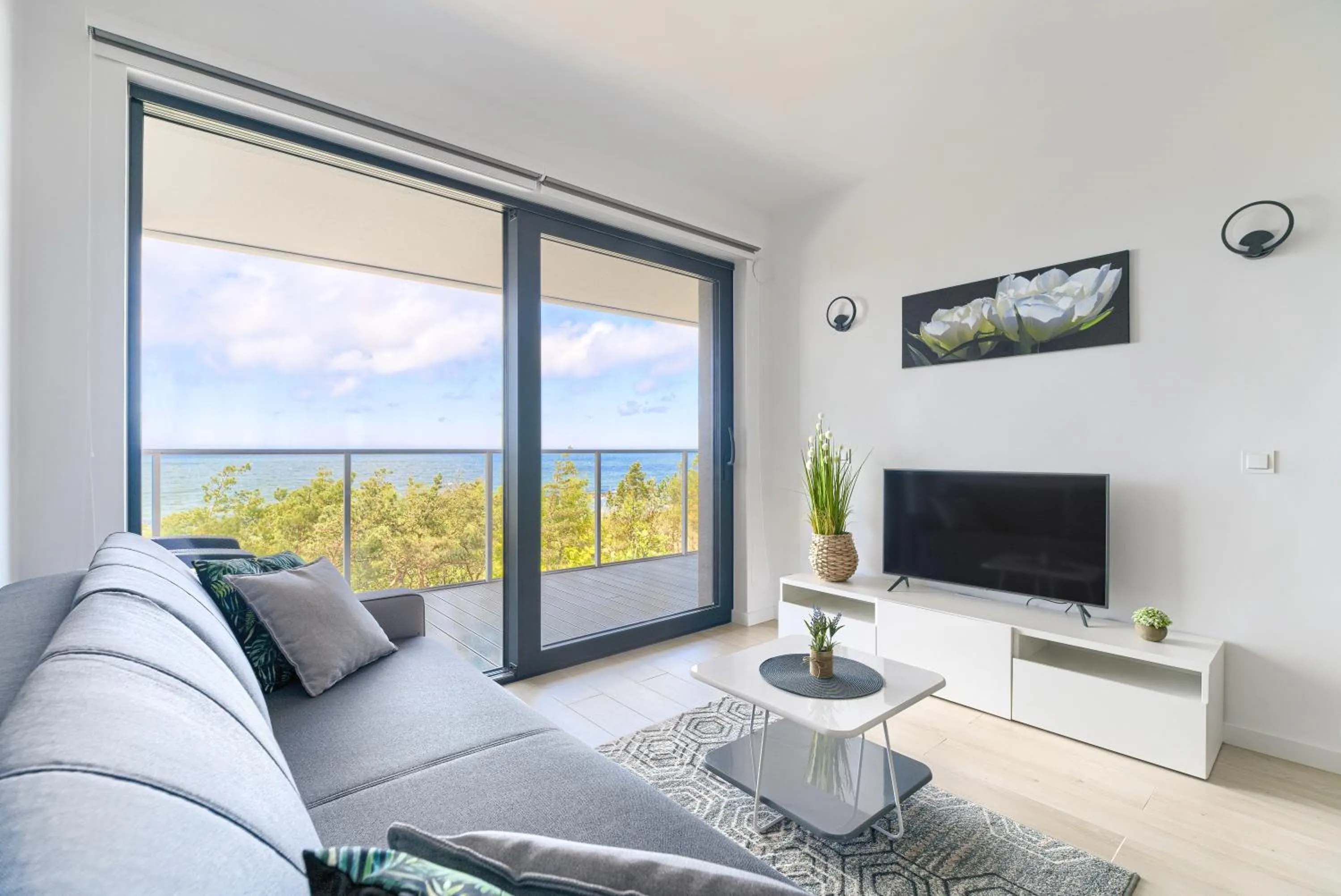 Living room in Natural Apartamenty