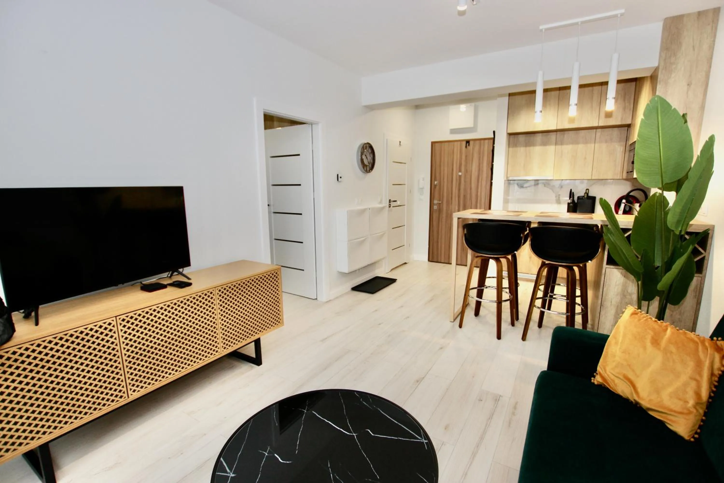 Living room in Natural Apartamenty