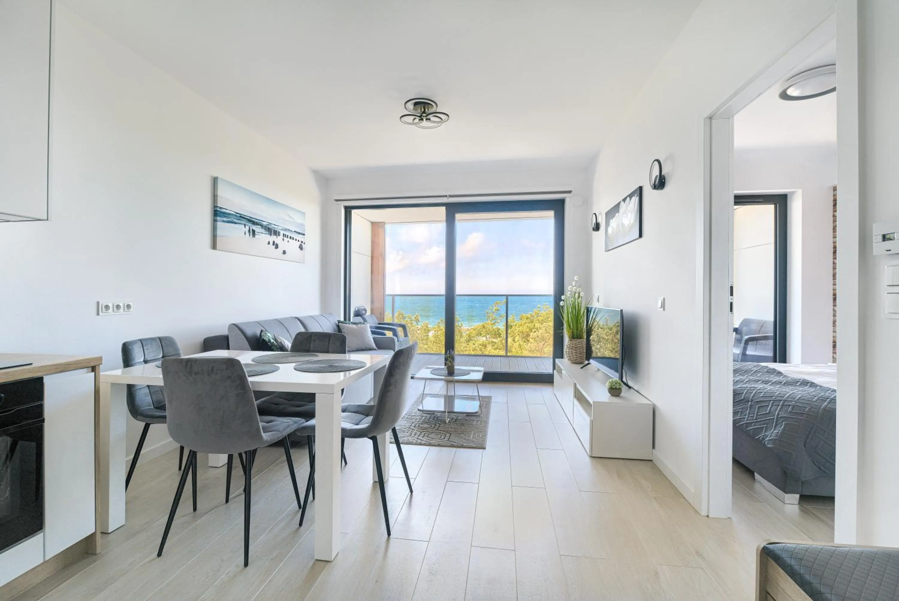 Living room in Natural Apartamenty