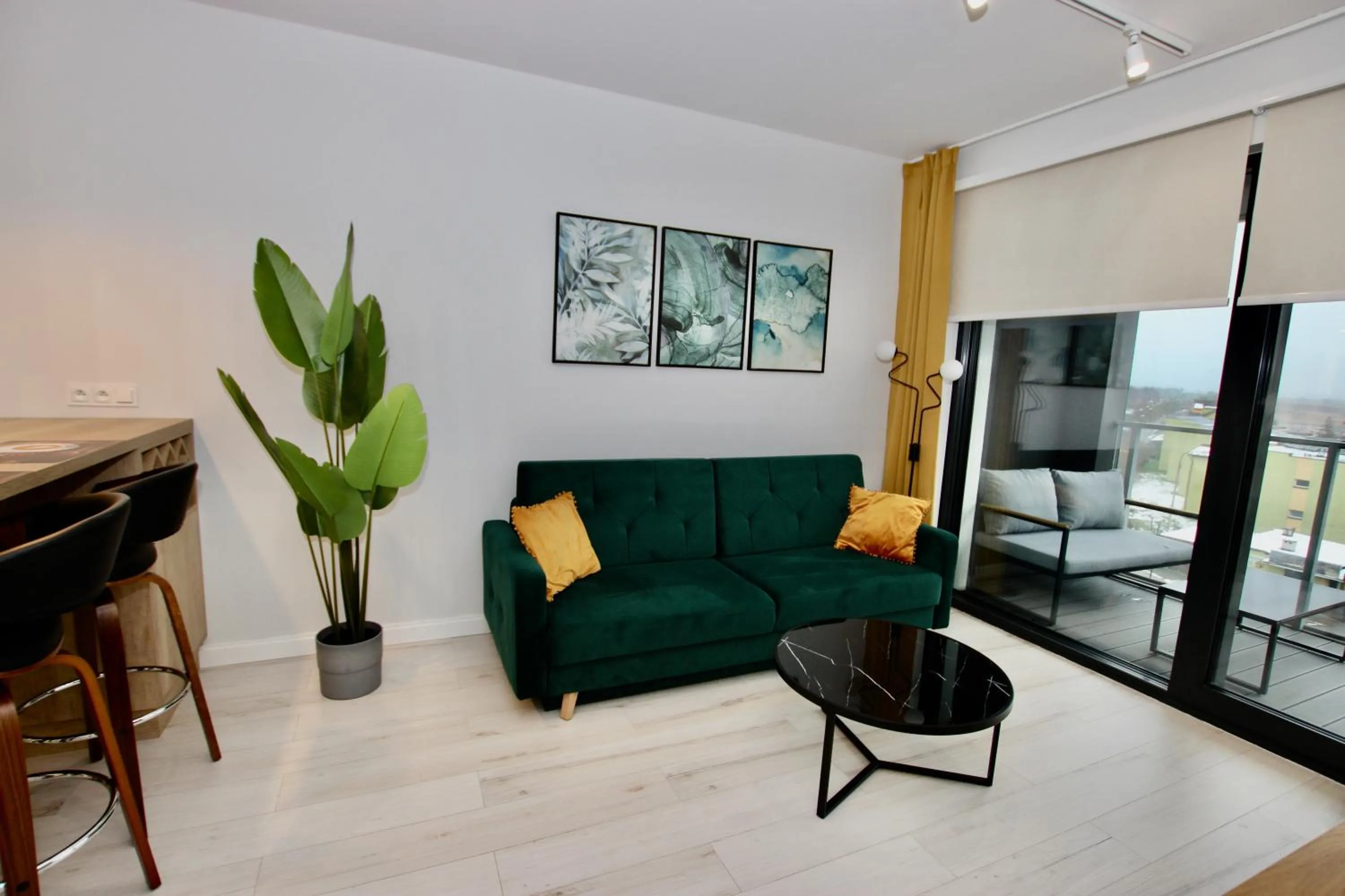 Living room in Natural Apartamenty