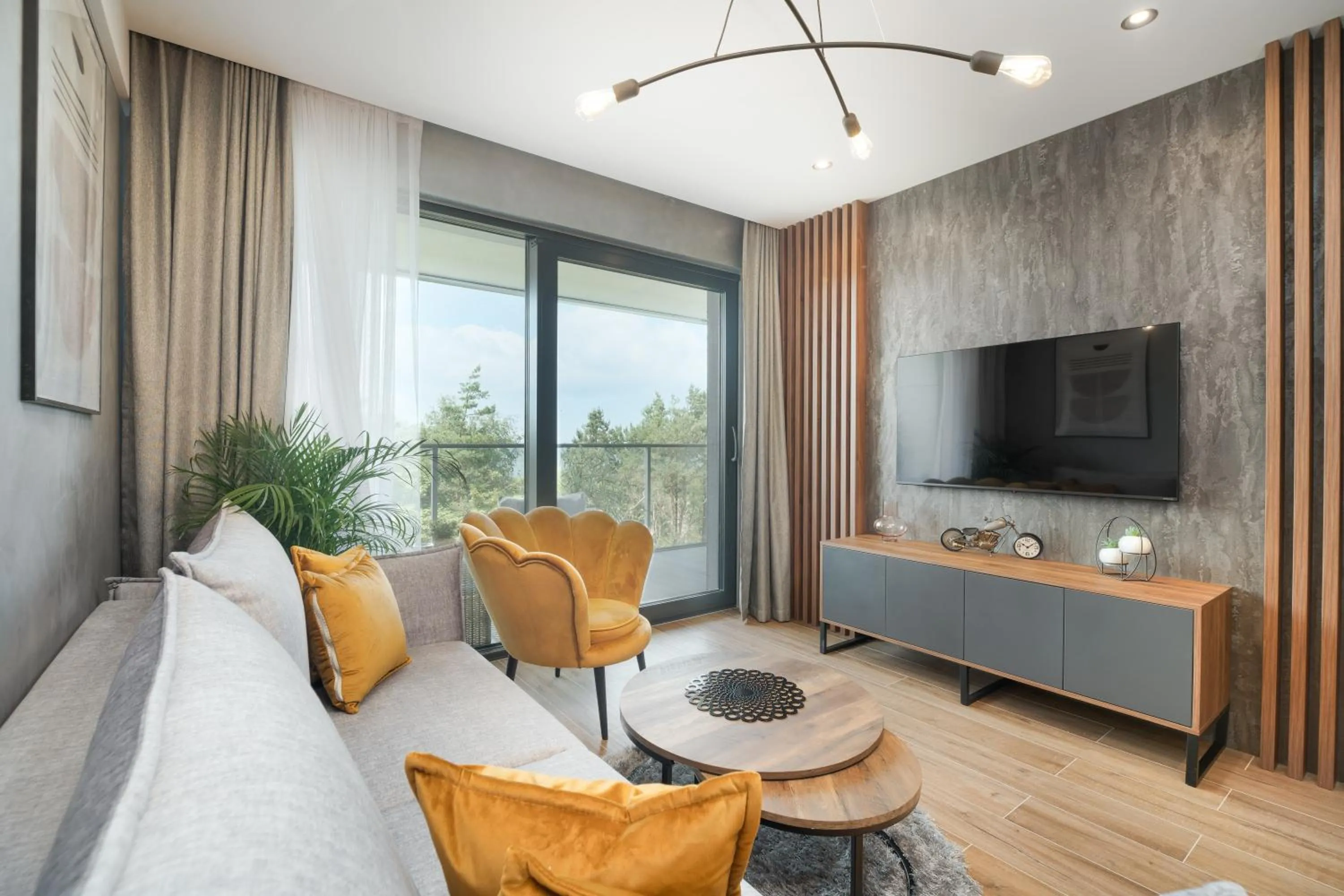 Living room in Natural Apartamenty