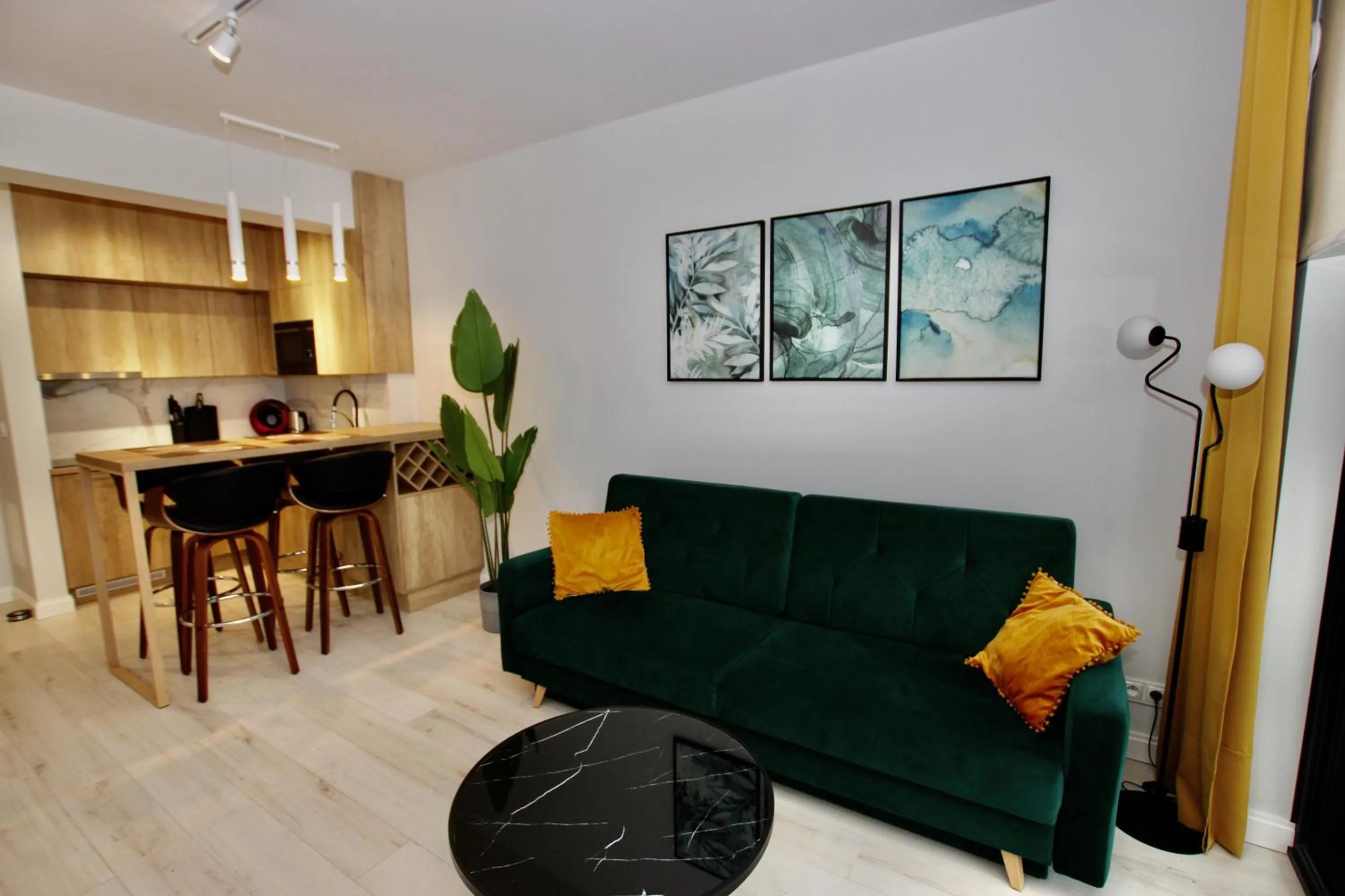 Living room in Natural Apartamenty