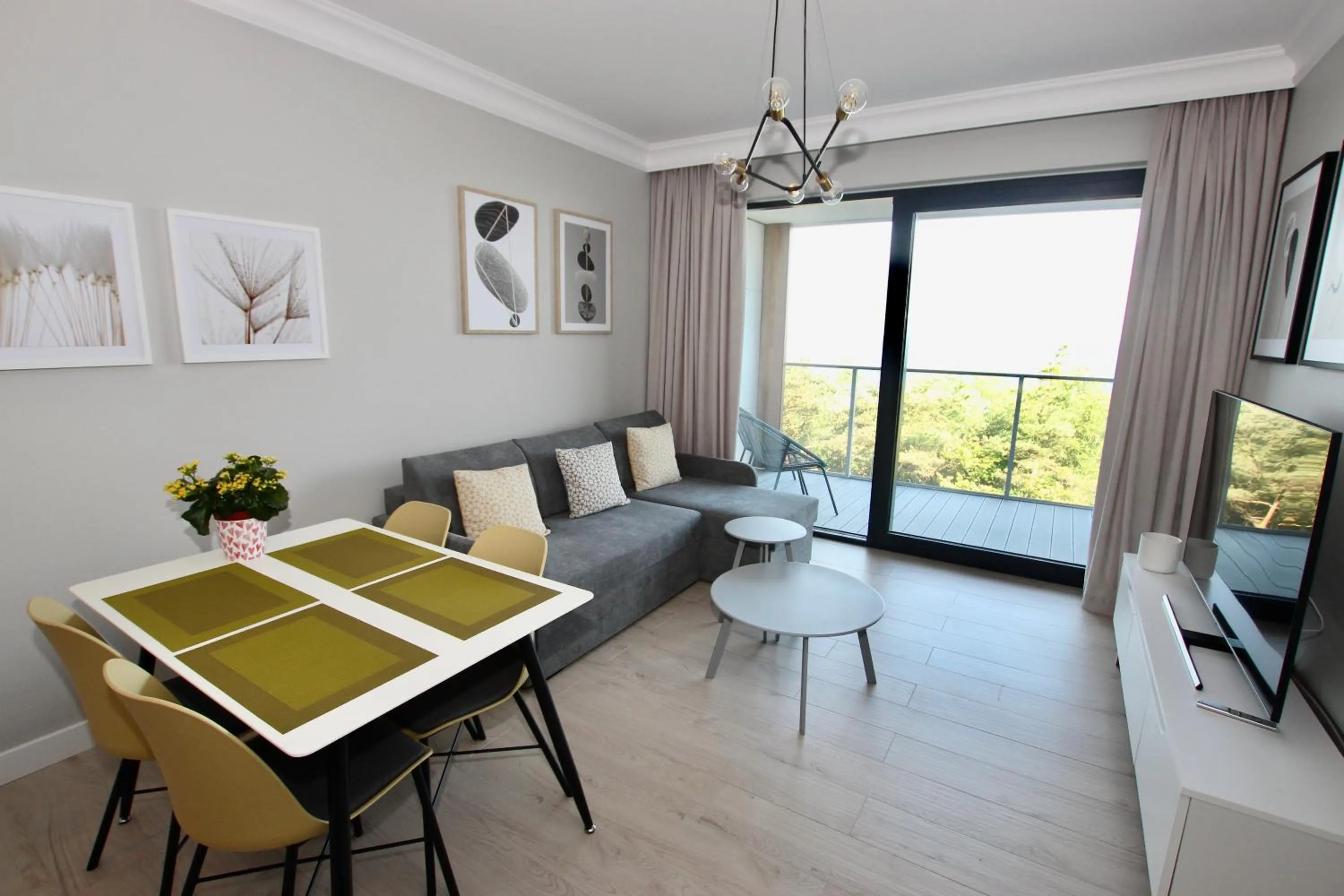 Living room in Natural Apartamenty