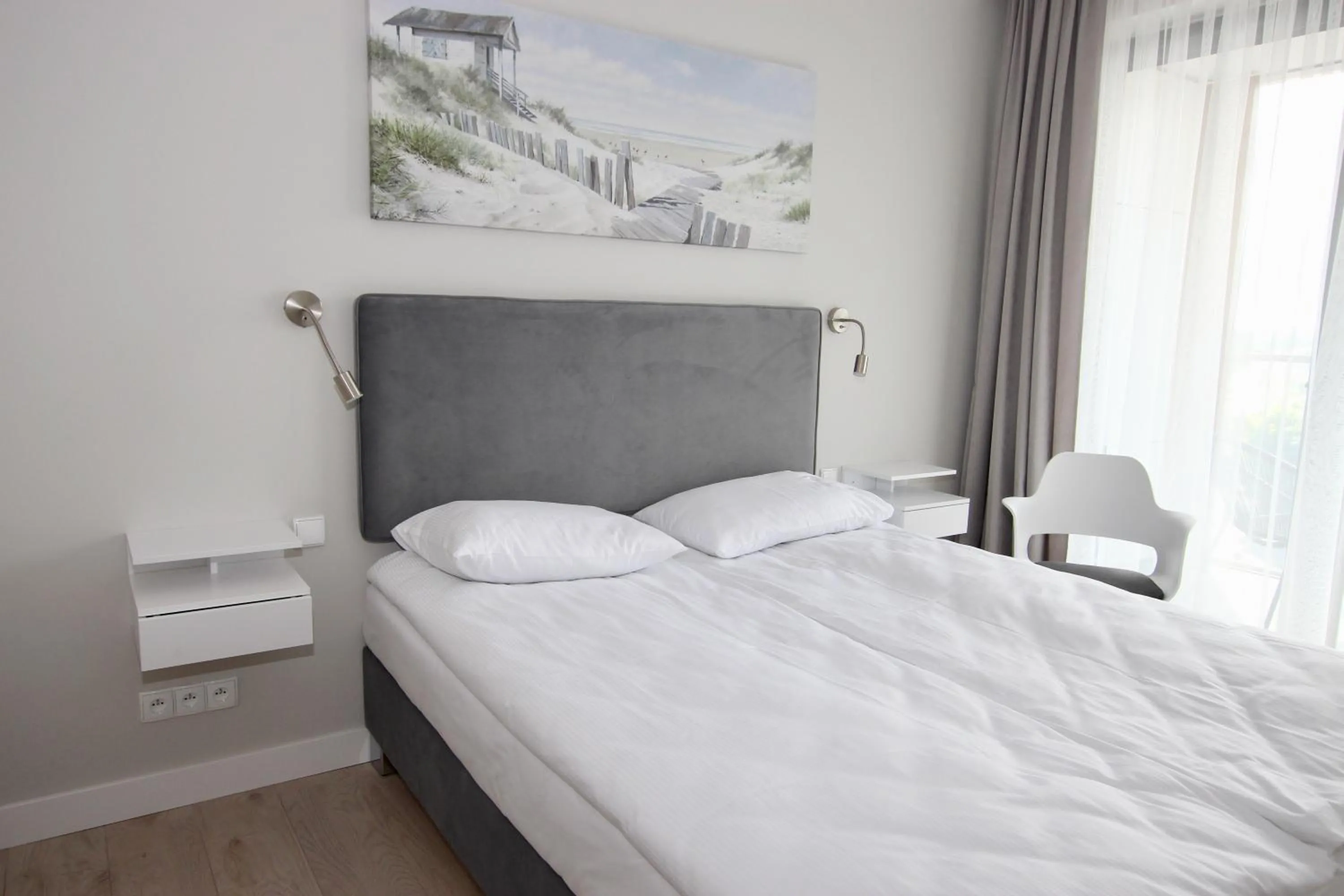Bedroom, Bed in Natural Apartamenty