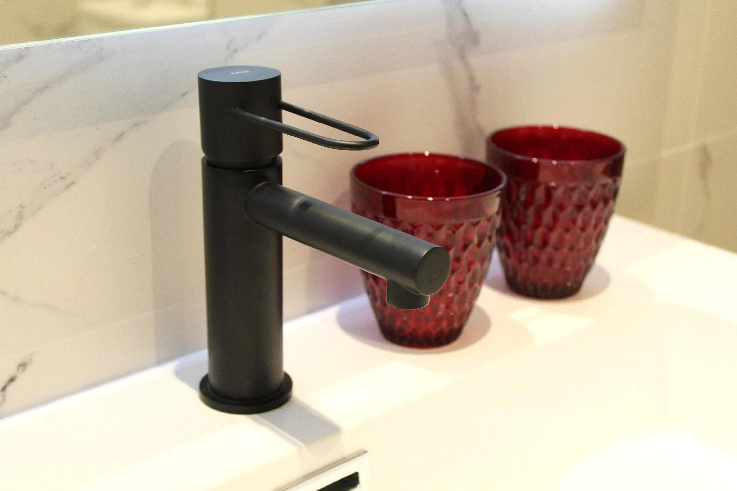 Bathroom in Pension Ama Bilbao