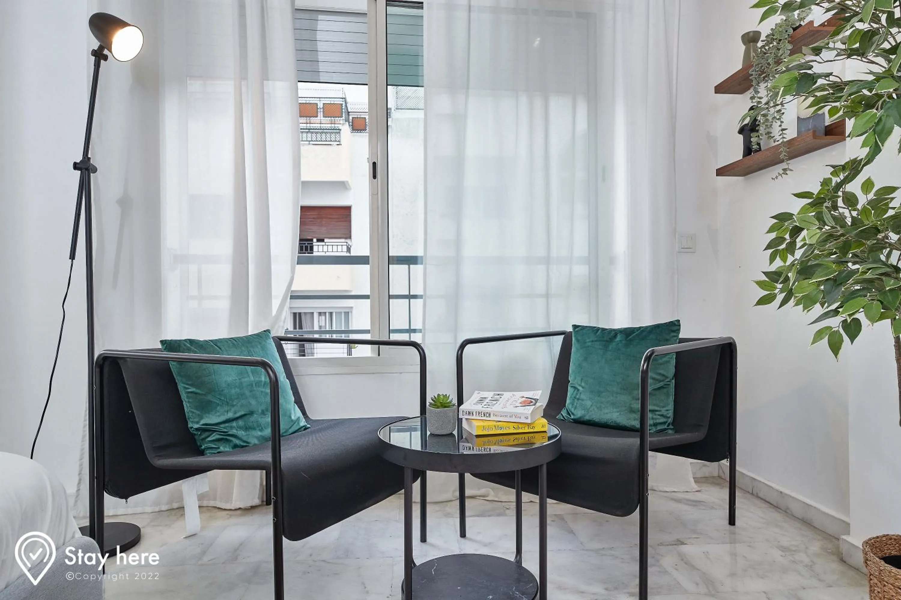 Seating area in Stayhere Rabat - Agdal 1 - Comfort Residence