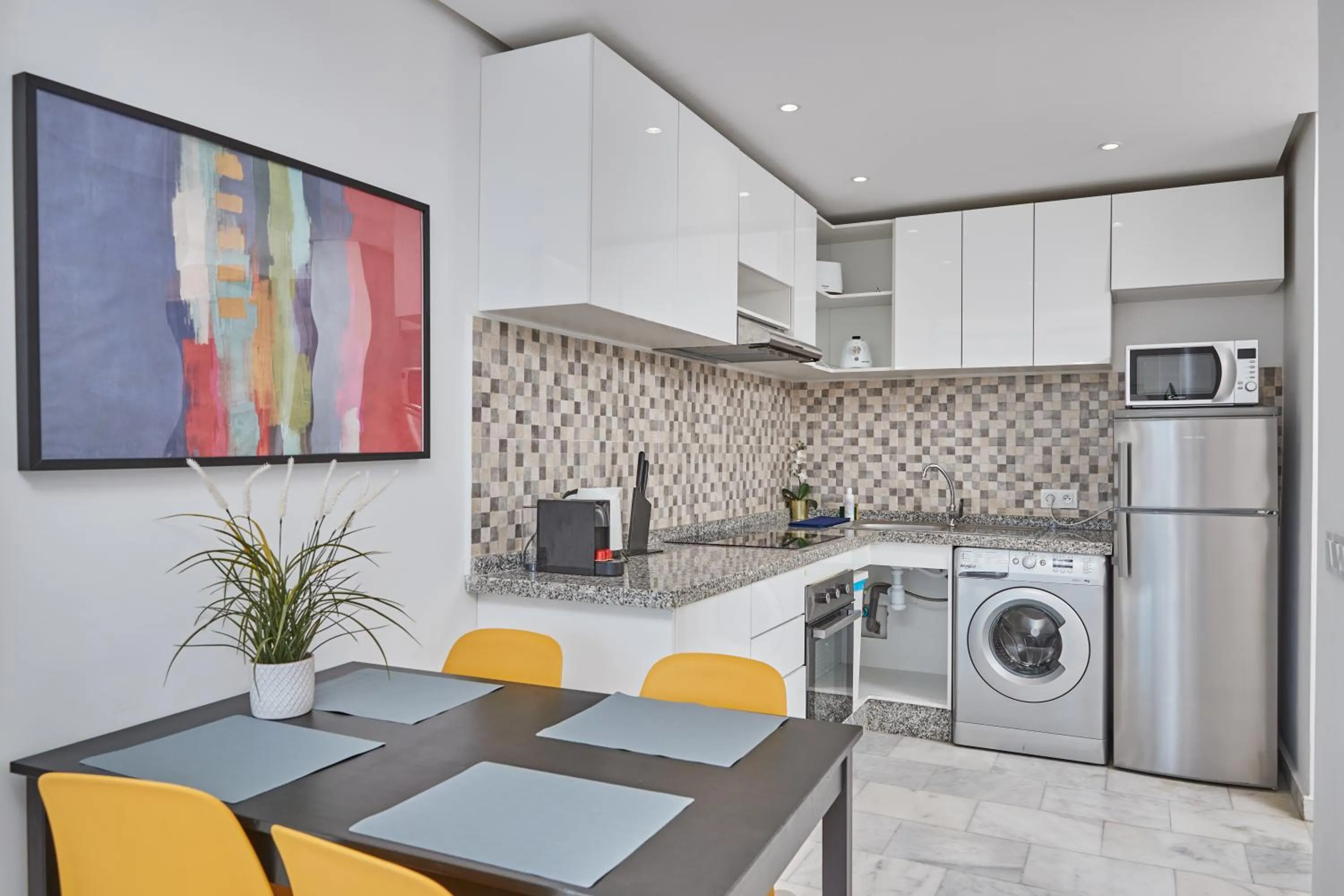 Kitchen or kitchenette in Stayhere Rabat - Agdal 1 - Comfort Residence