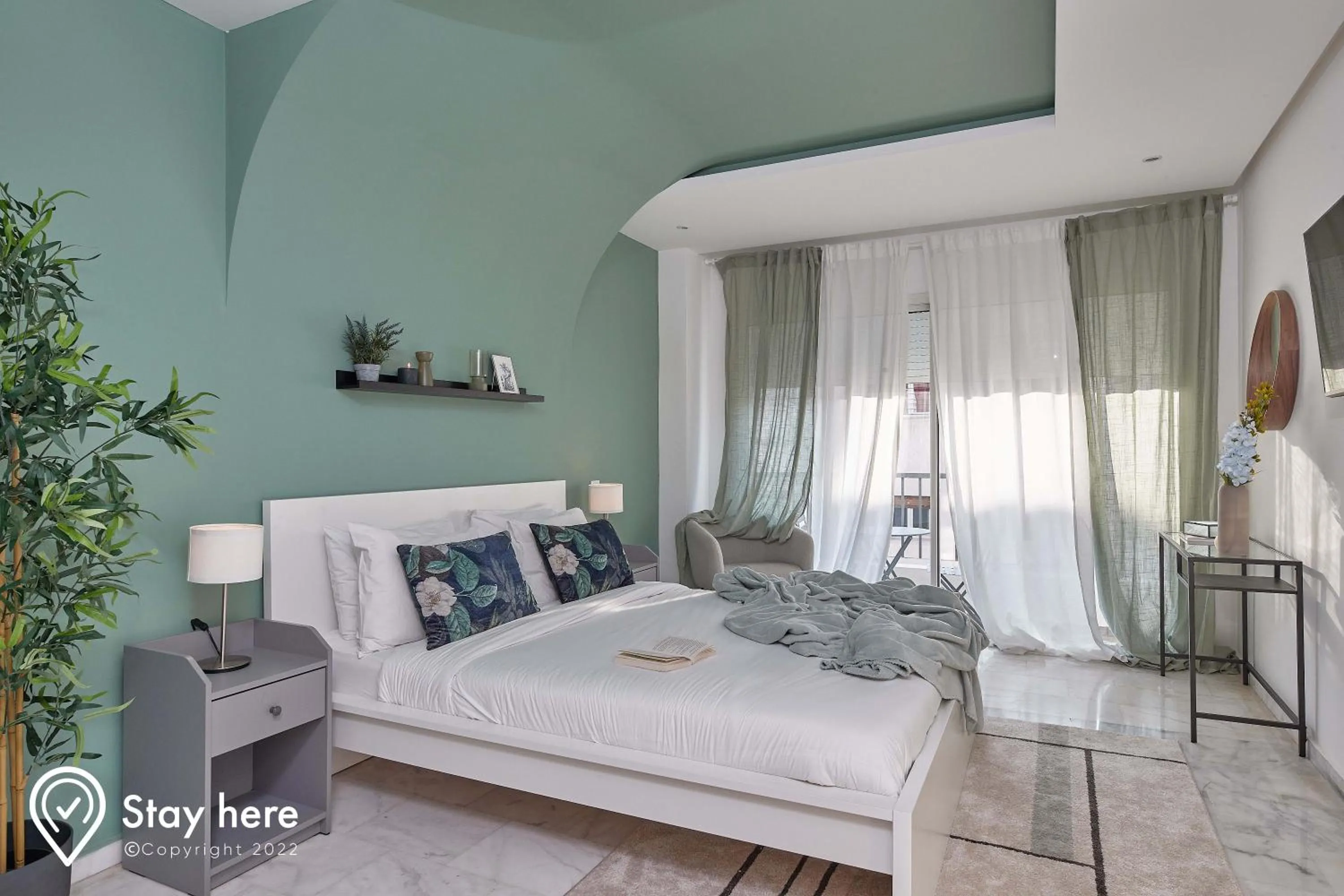 Bed in Stayhere Rabat - Agdal 1 - Comfort Residence