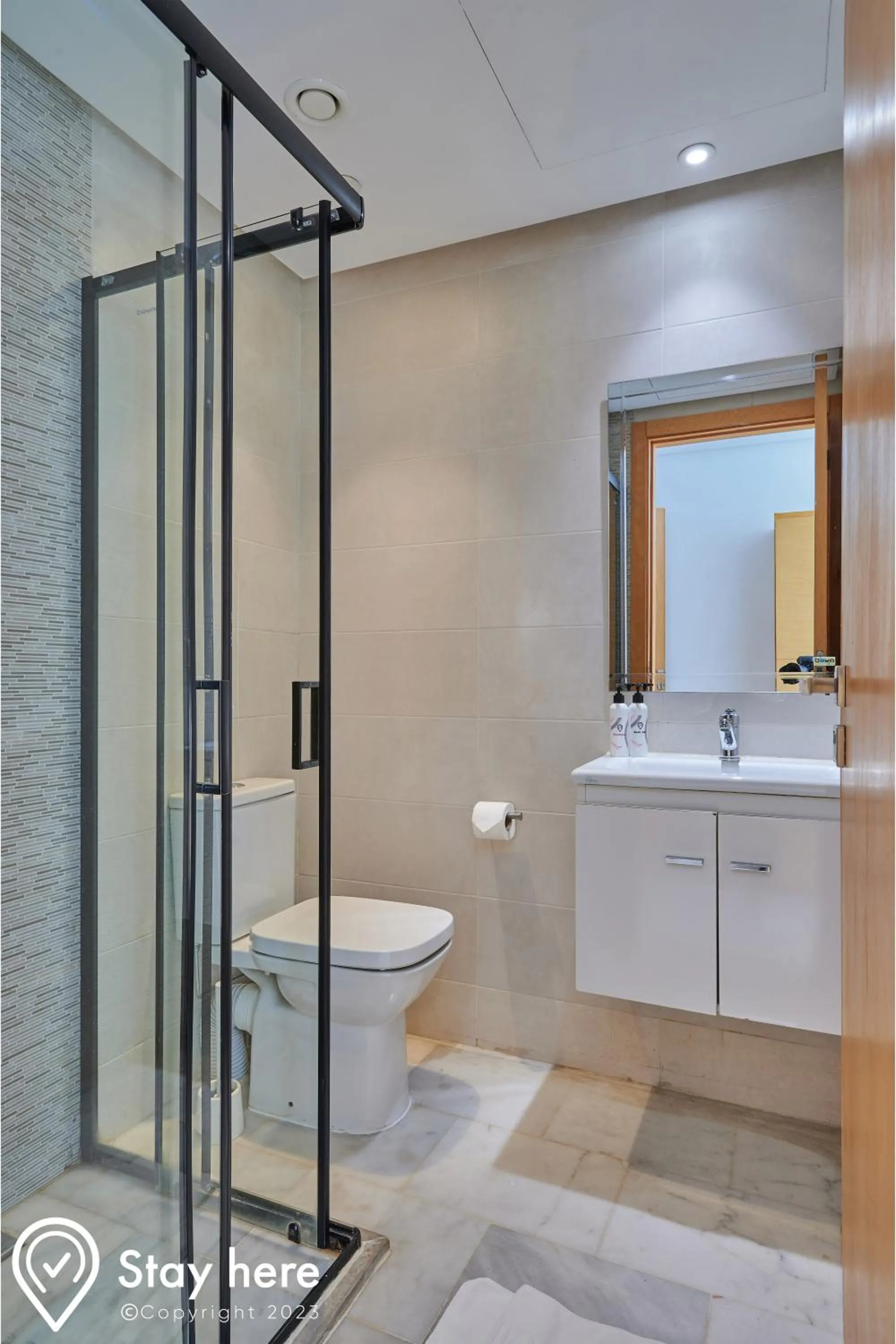 Bathroom in Stayhere Rabat - Agdal 1 - Comfort Residence