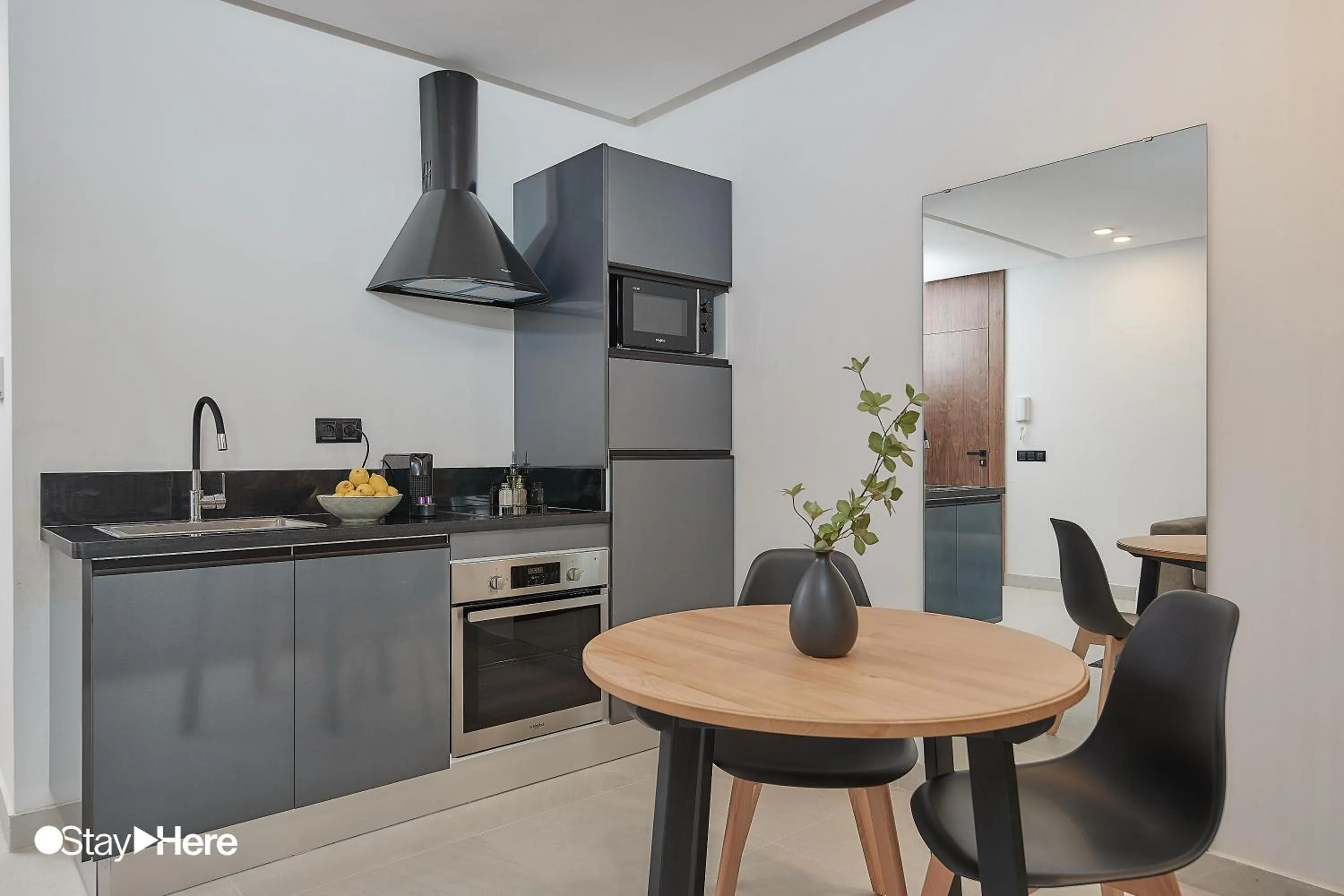 Kitchen or kitchenette in Stayhere Rabat - Agdal 1 - Comfort Residence