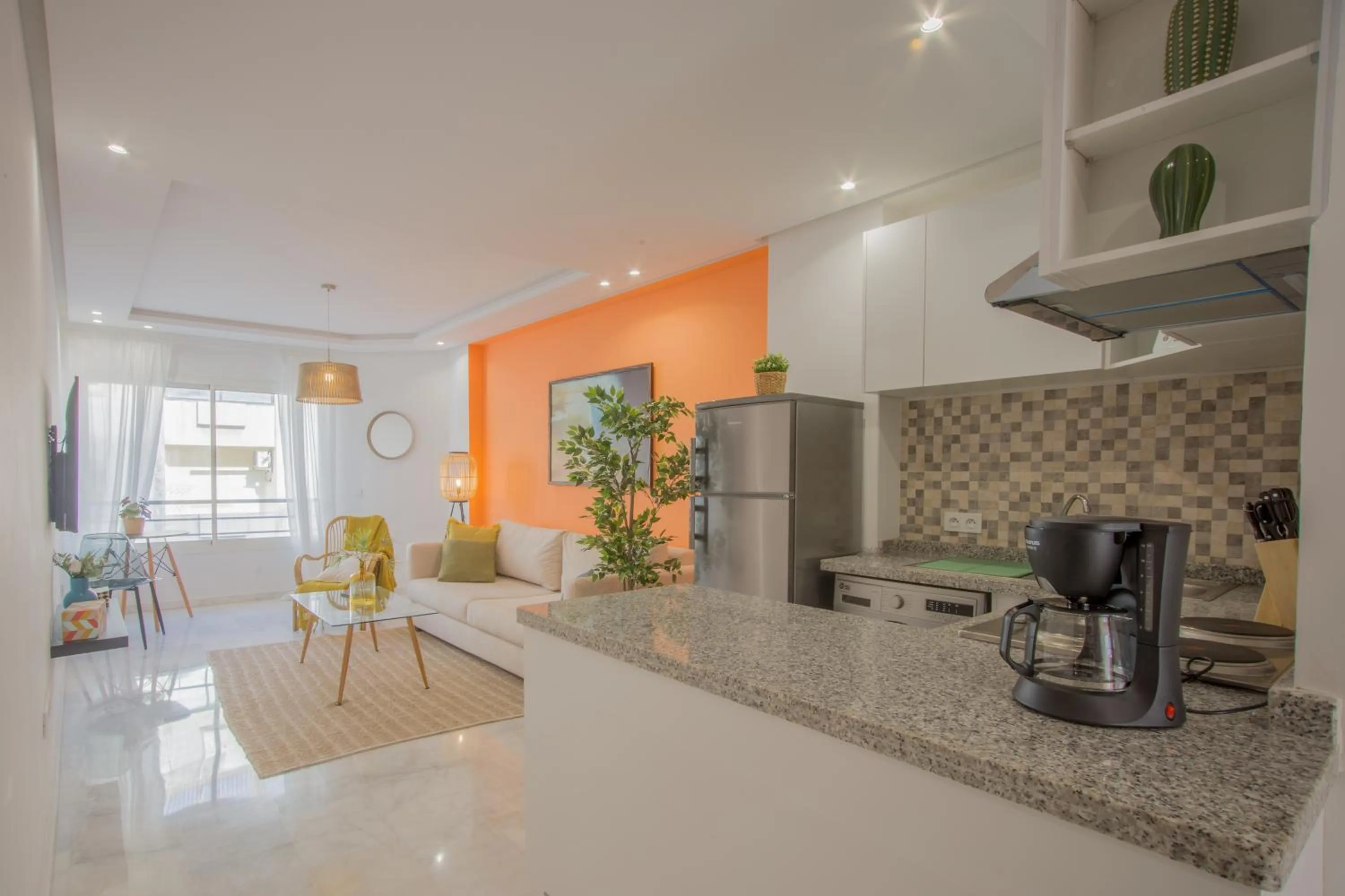 Seating area in Stayhere Rabat - Agdal 1 - Comfort Residence