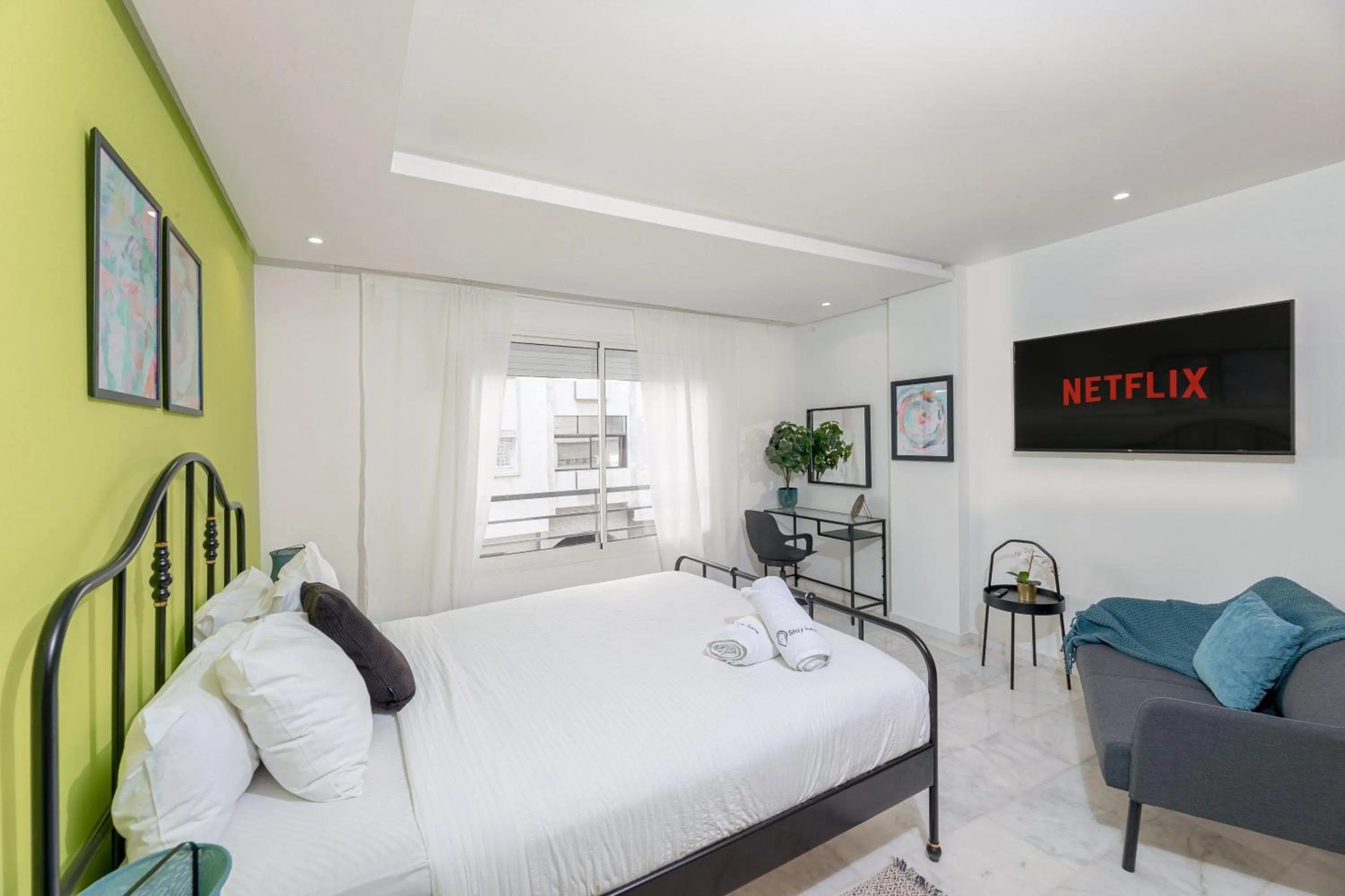 Bed in Stayhere Rabat - Agdal 1 - Comfort Residence