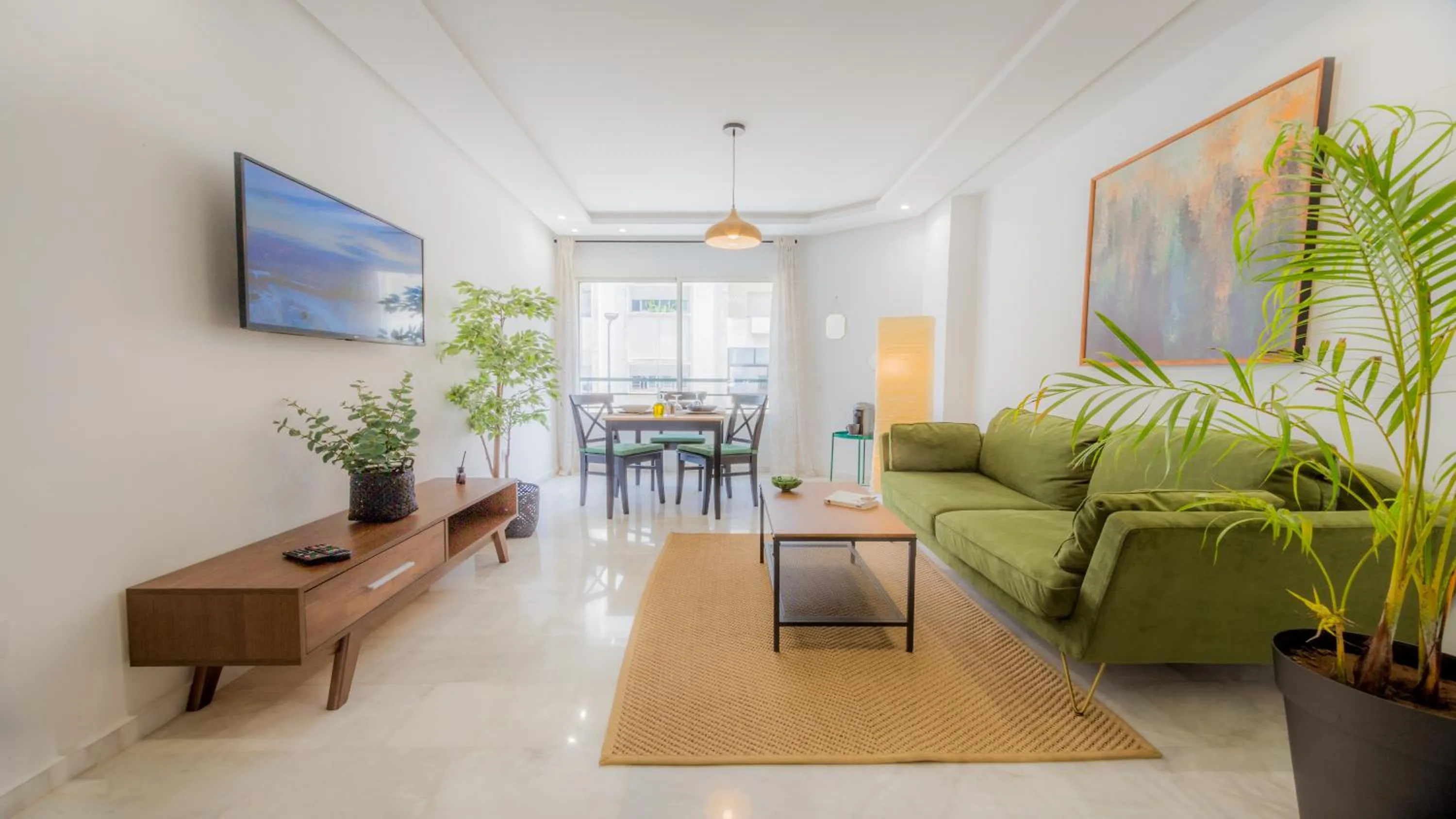 TV and multimedia in Stayhere Rabat - Agdal 1 - Comfort Residence