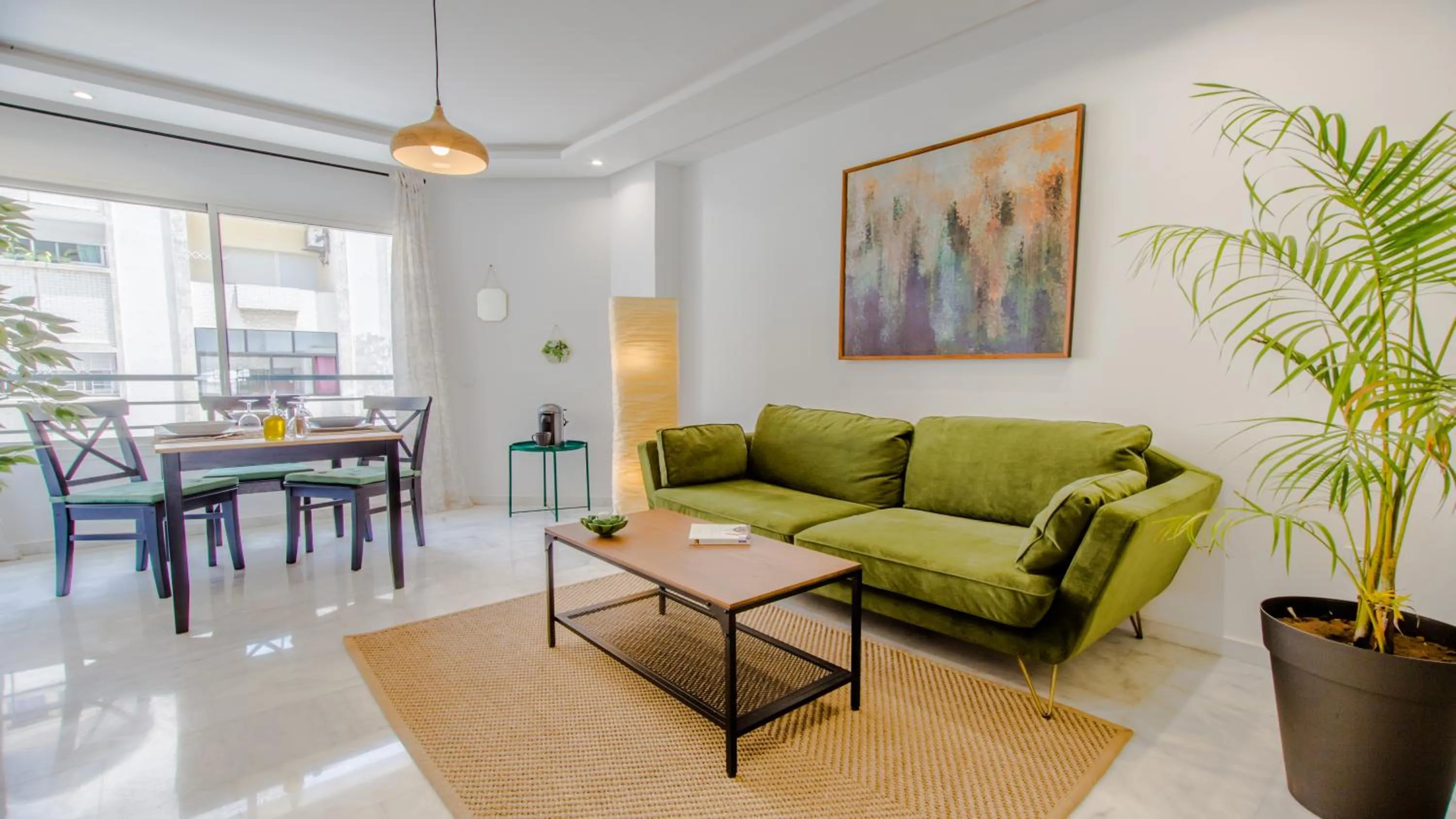 Seating area in Stayhere Rabat - Agdal 1 - Comfort Residence