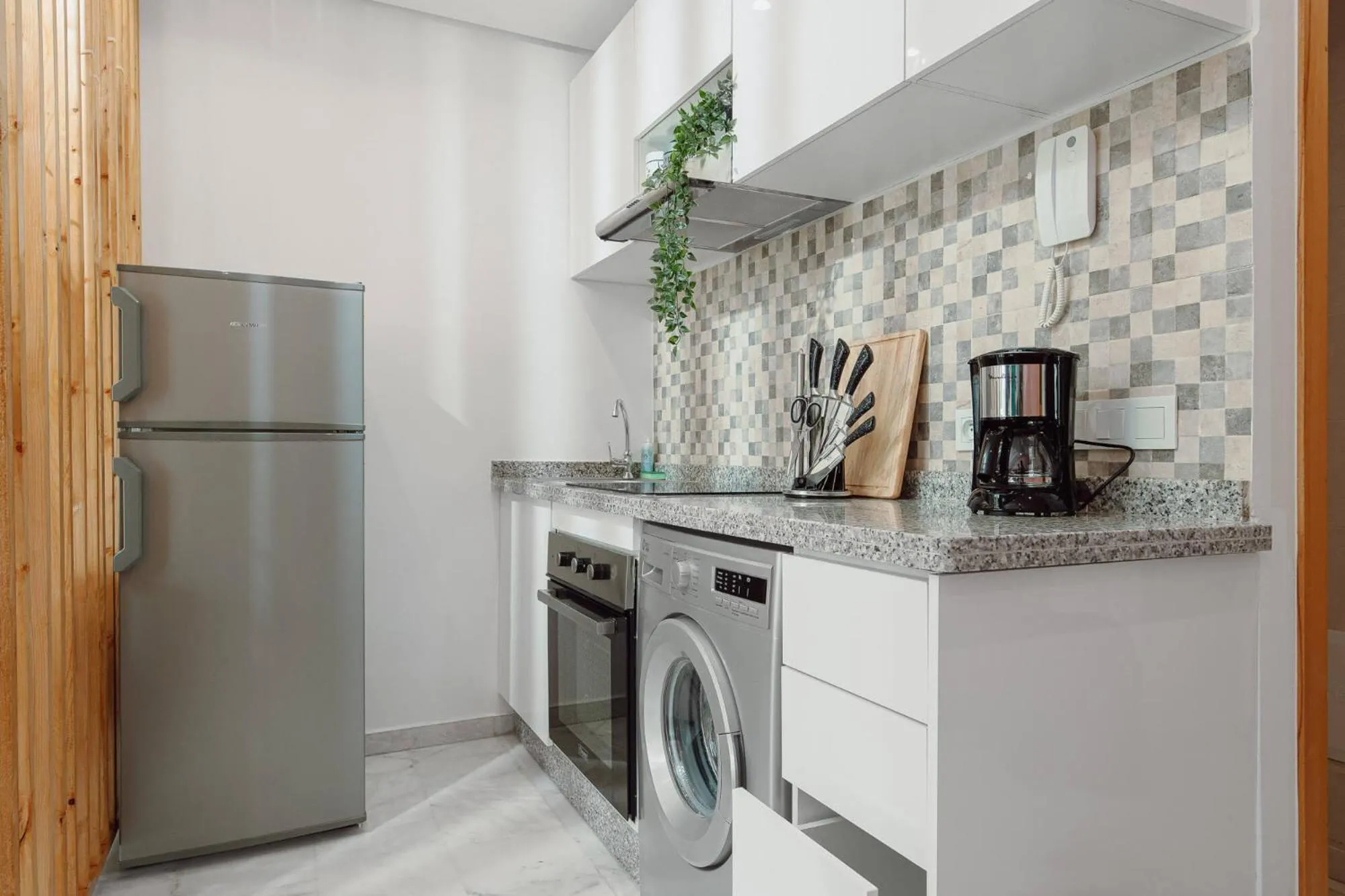 Kitchen or kitchenette in Stayhere Rabat - Agdal 1 - Comfort Residence