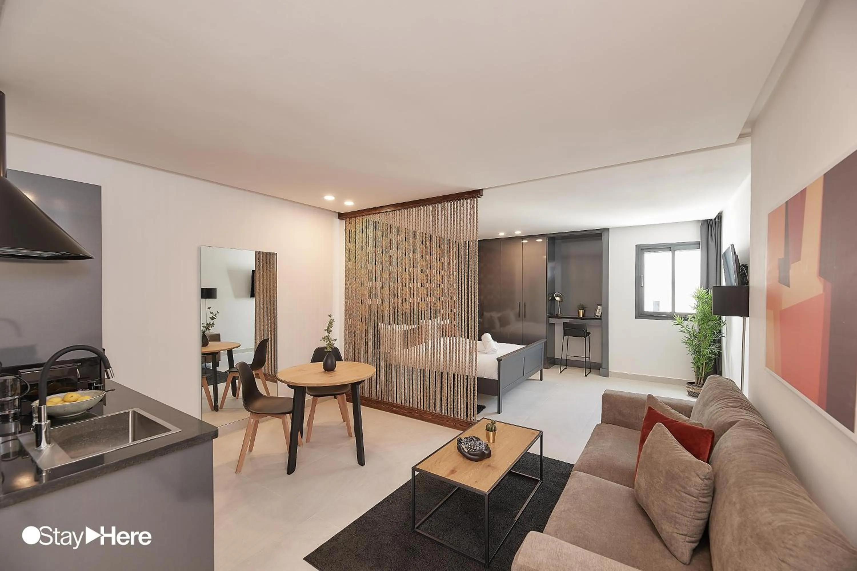 Living room in Stayhere Rabat - Agdal 1 - Comfort Residence