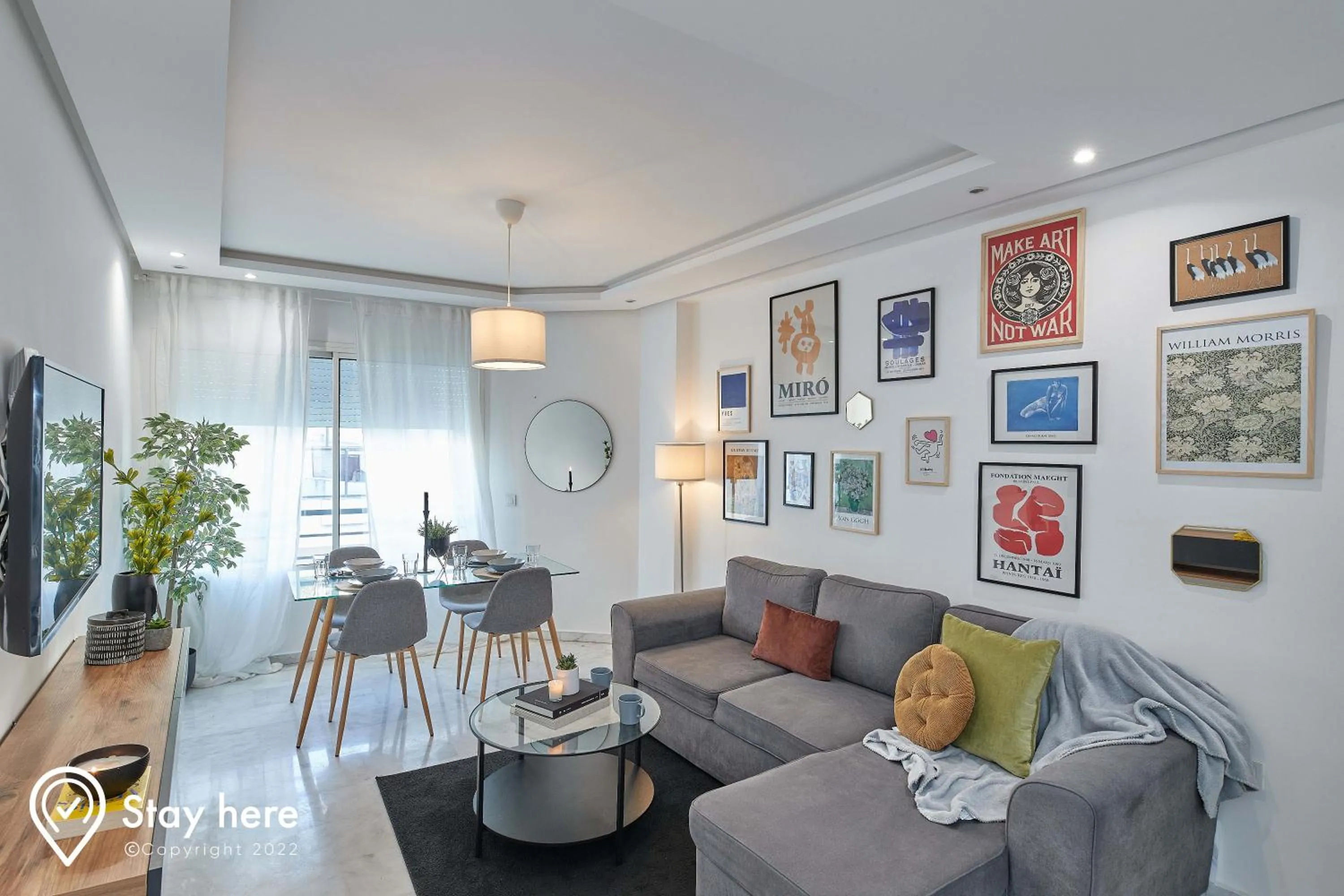 TV and multimedia in Stayhere Rabat - Agdal 1 - Comfort Residence