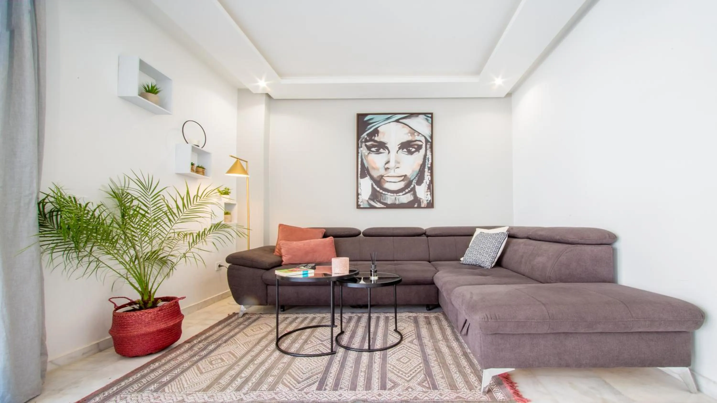 Living room in Stayhere Rabat - Agdal 1 - Comfort Residence