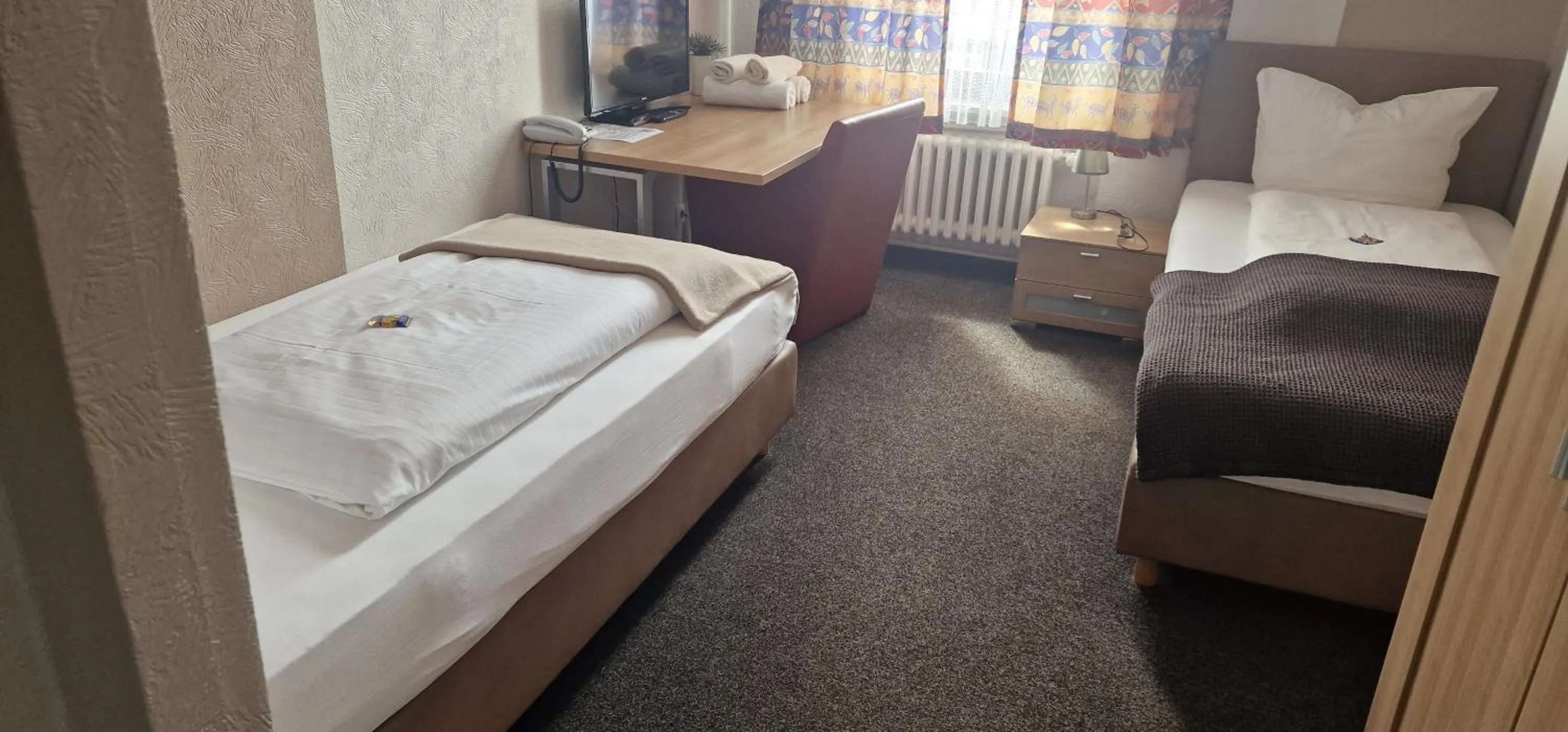 Bed in Hotel-Restaurant Wilhelmsbad