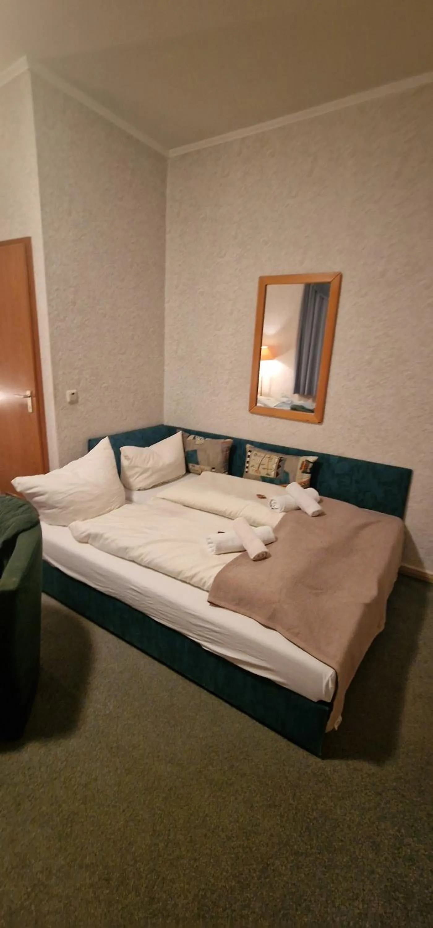 Bed in Hotel-Restaurant Wilhelmsbad