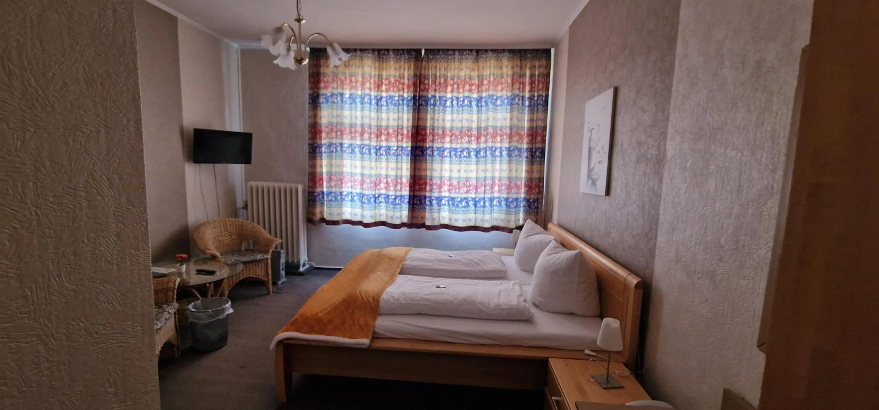 Bed in Hotel-Restaurant Wilhelmsbad