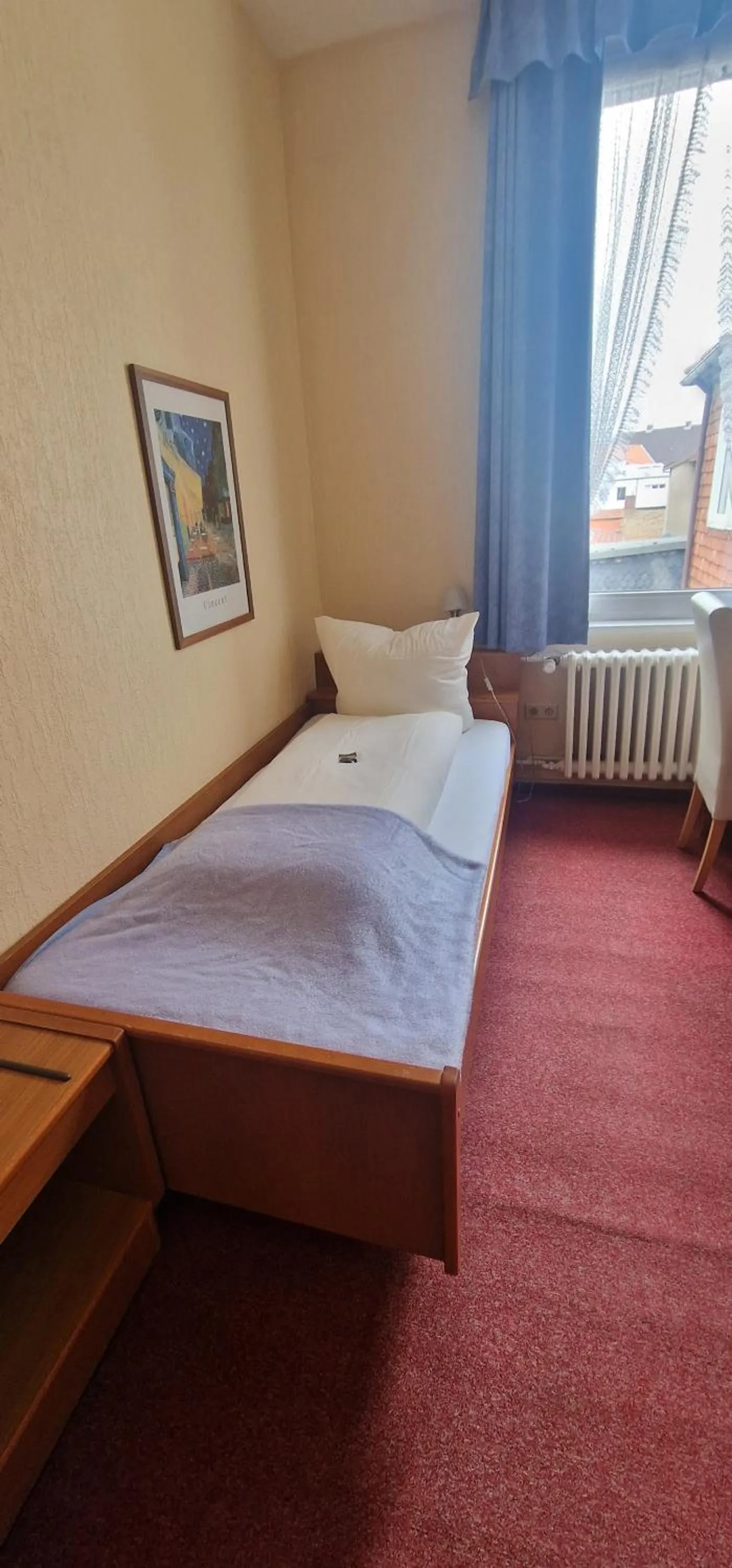 Bed in Hotel-Restaurant Wilhelmsbad