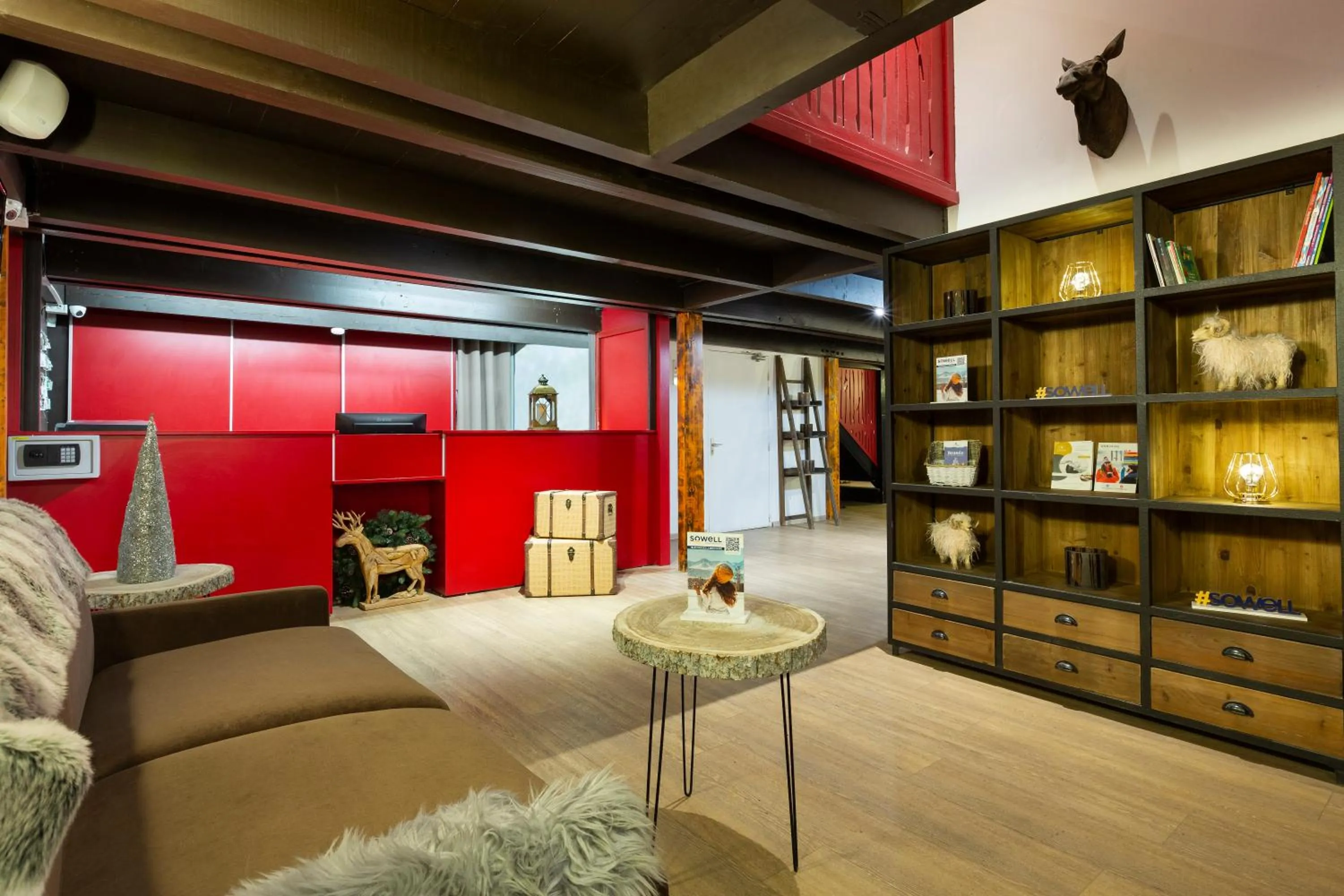 Living room in SOWELL RESIDENCES Crêt Voland