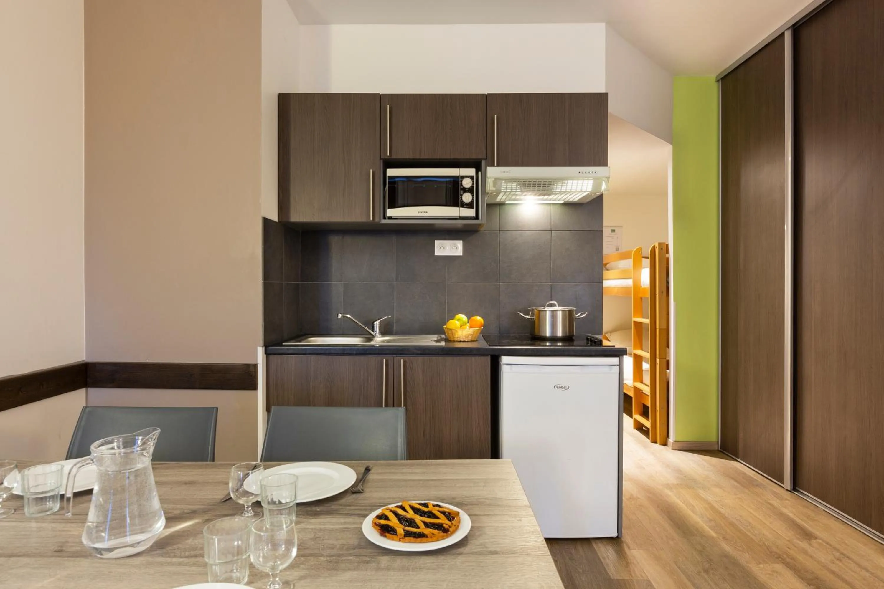 kitchen in SOWELL RESIDENCES Crêt Voland