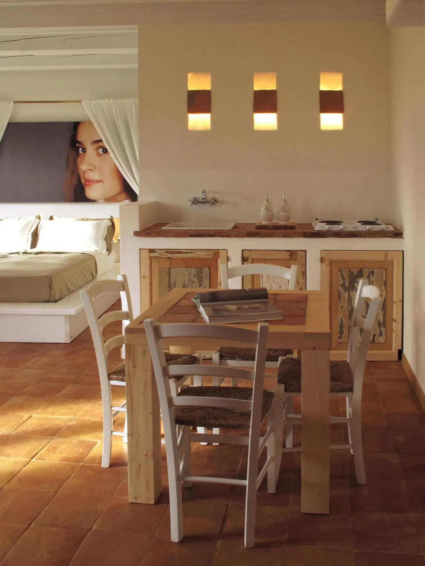 Kitchen or kitchenette in Castello di Granarola Relais - Adults Friendly -
