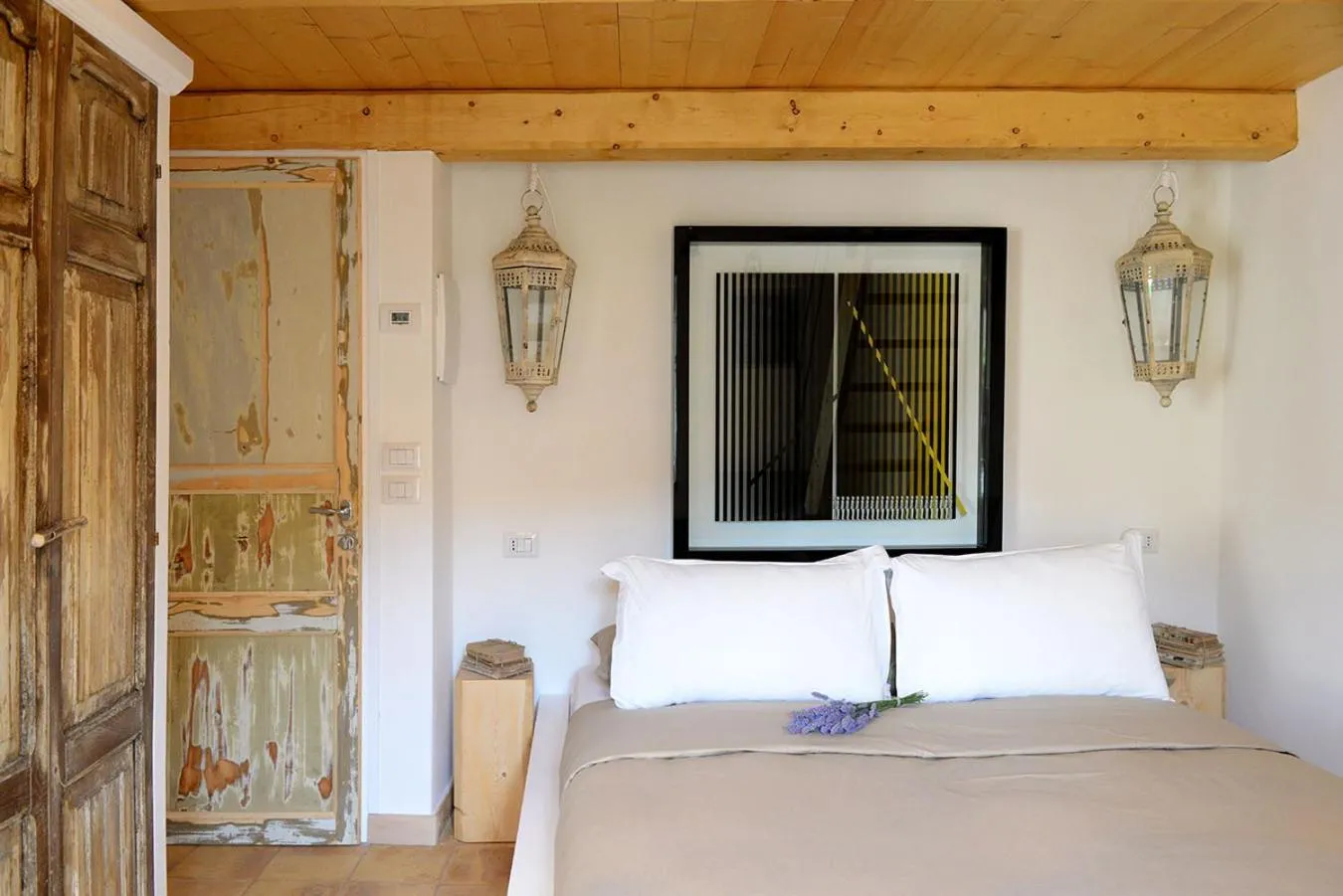 Bedroom, Bed in Castello di Granarola Relais - Adults Friendly -