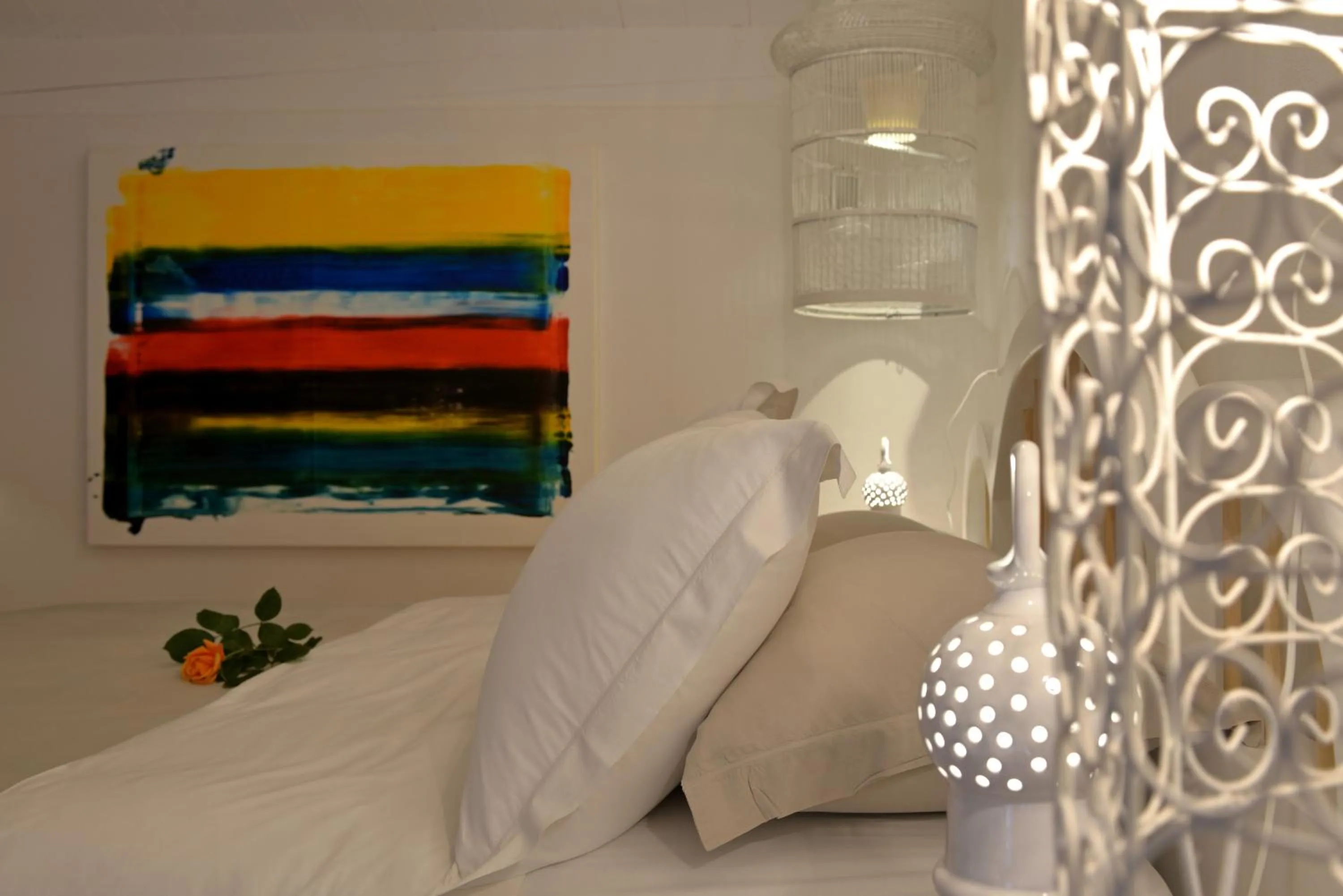 Bedroom, Bed in Castello di Granarola Relais - Adults Friendly -