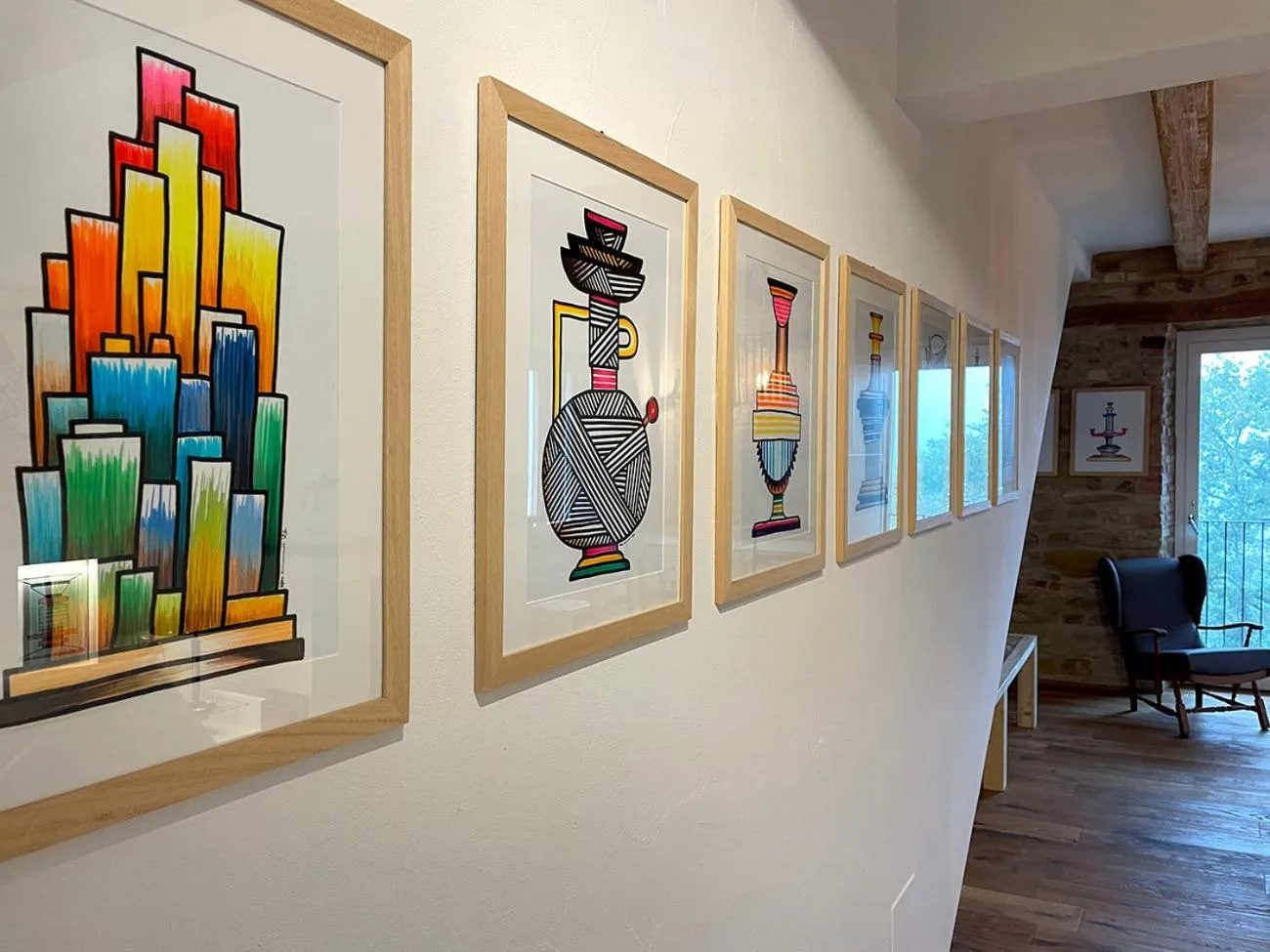 Decorative detail in Castello di Granarola Relais - Adults Friendly -