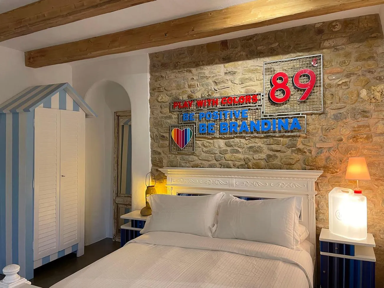 Bedroom, Bed in Castello di Granarola Relais - Adults Friendly -