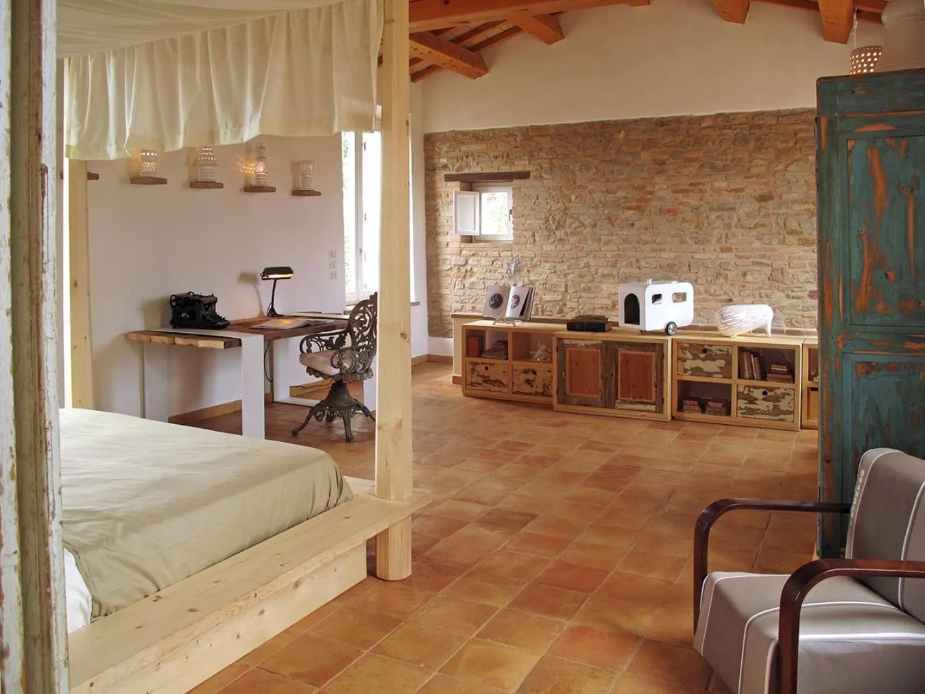 Bed in Castello di Granarola Relais - Adults Friendly -