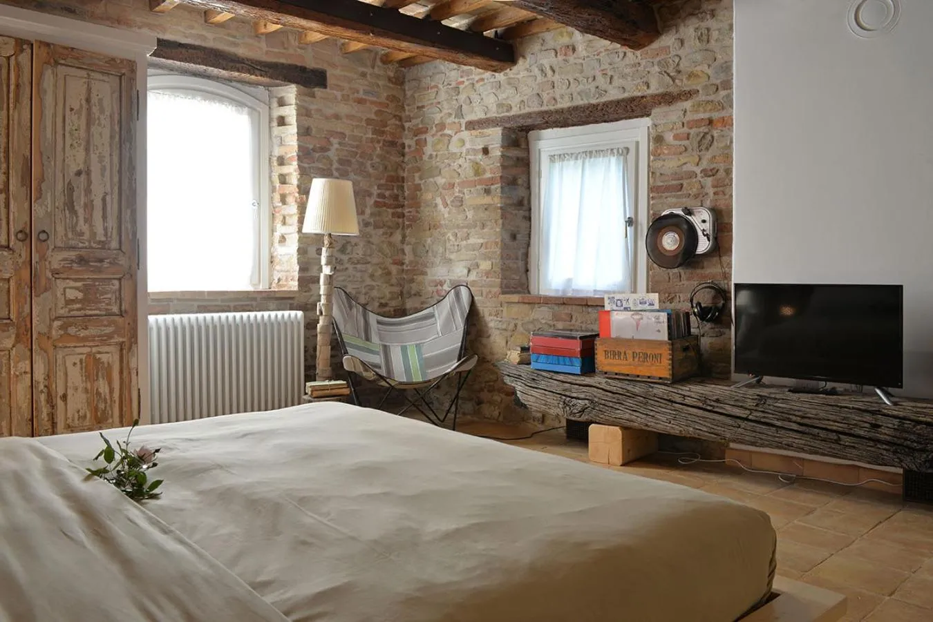 TV and multimedia, Bed in Castello di Granarola Relais - Adults Friendly -