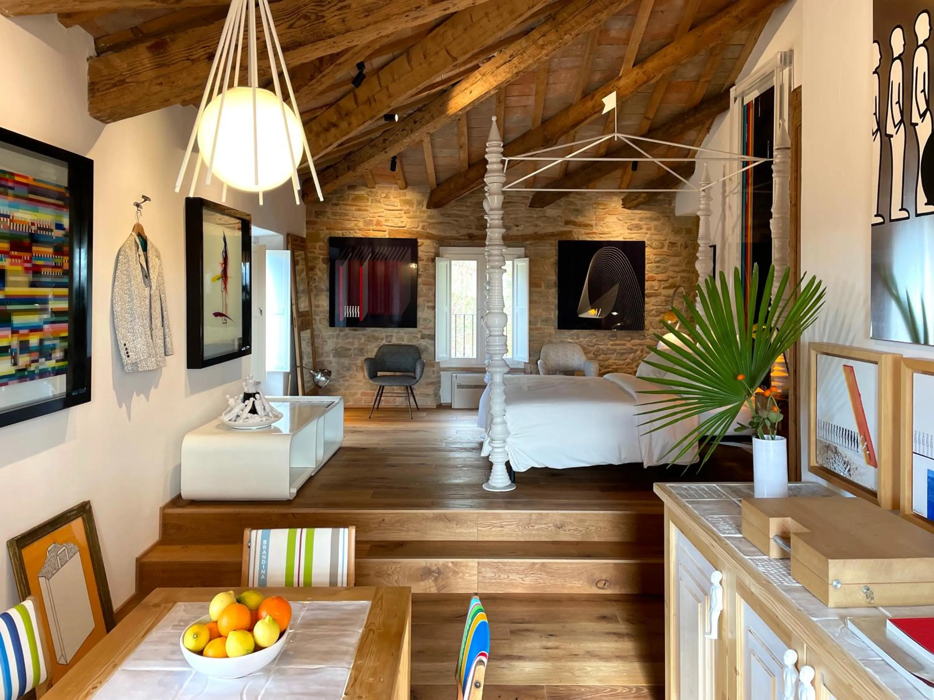 Living room in Castello di Granarola Relais - Adults Friendly -