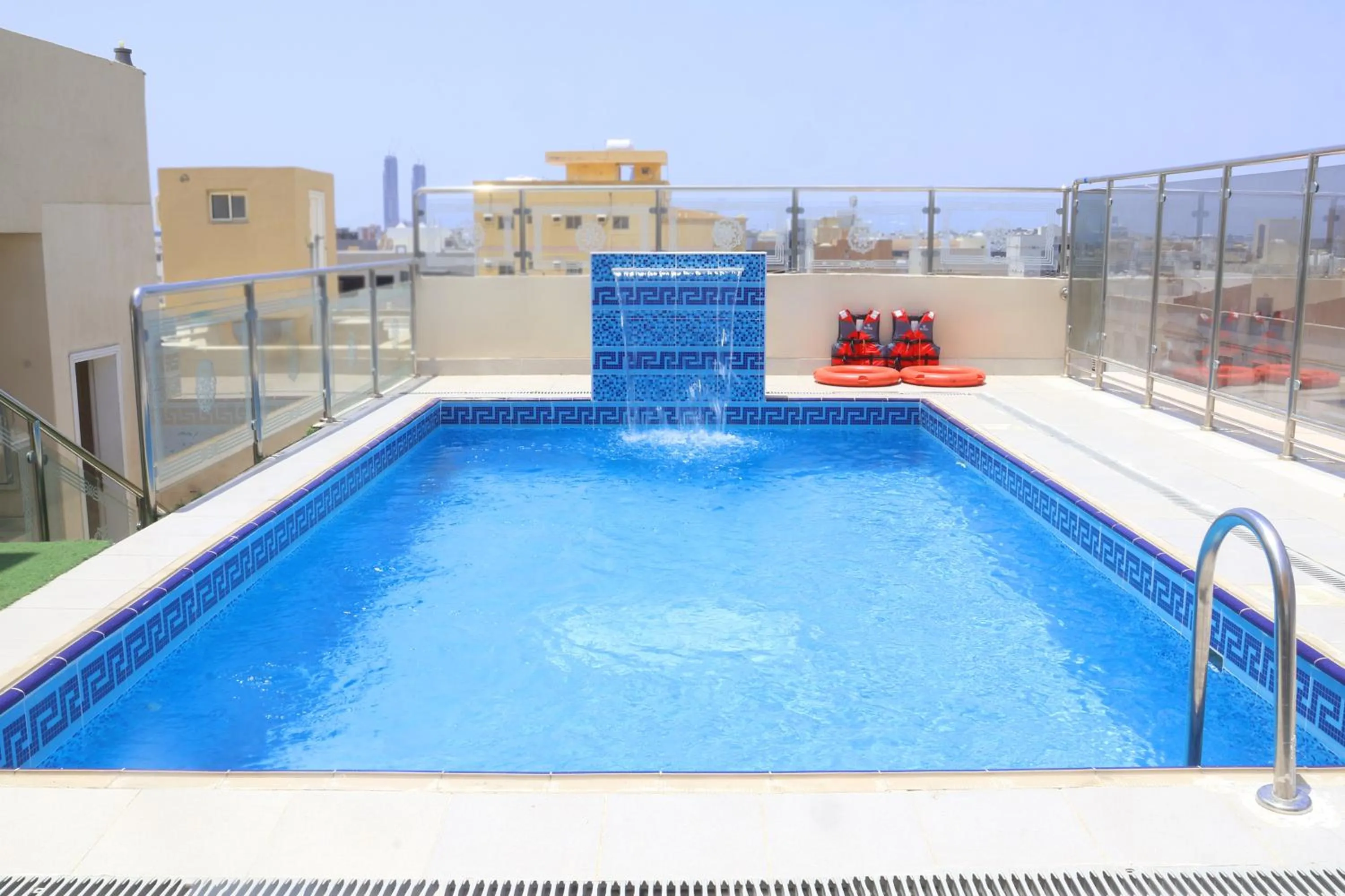 Swimming pool in Areen Al Naeem Served Apartments