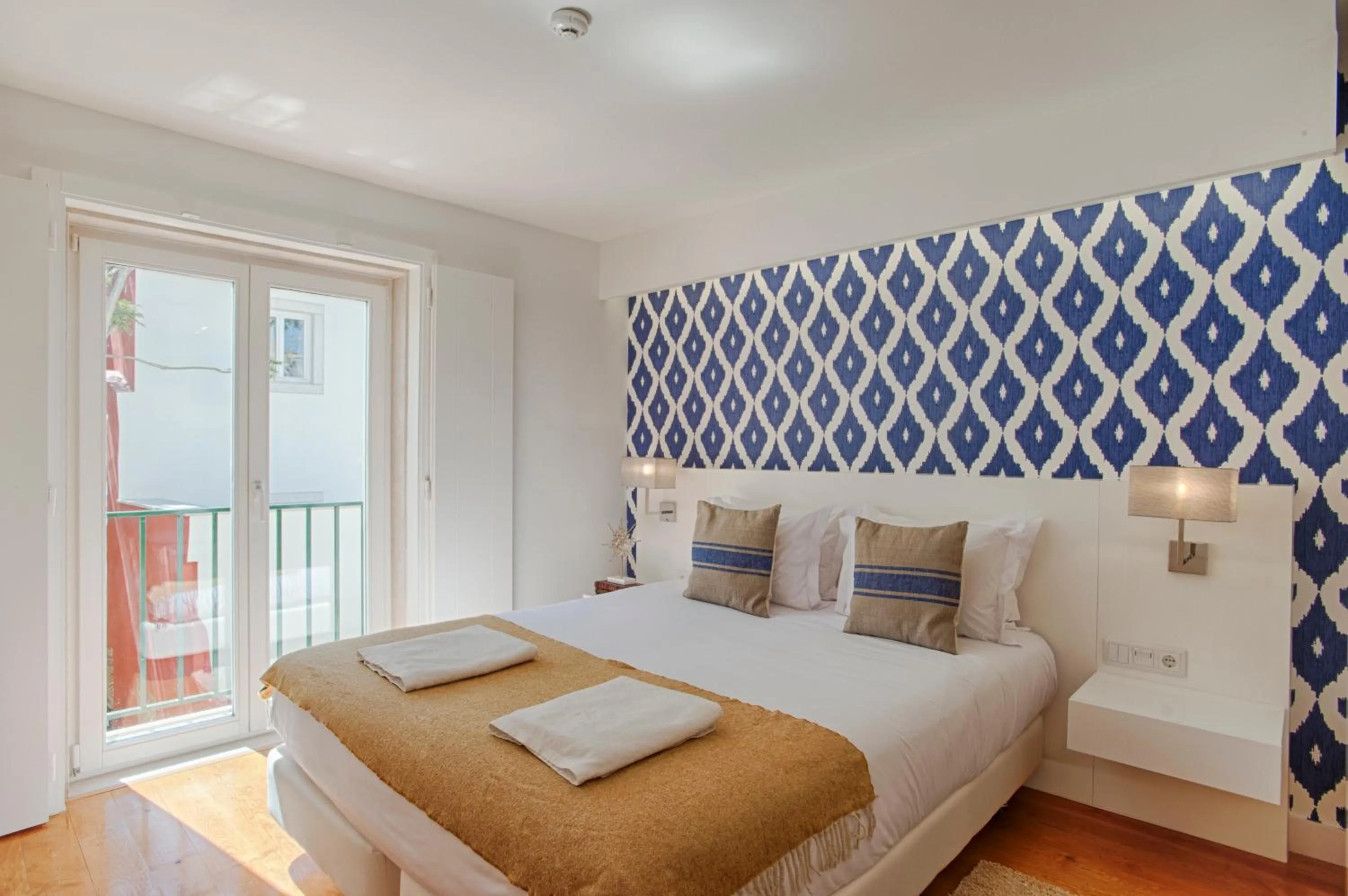 Balcony/Terrace, Bed in Dear Lisbon - Charming House