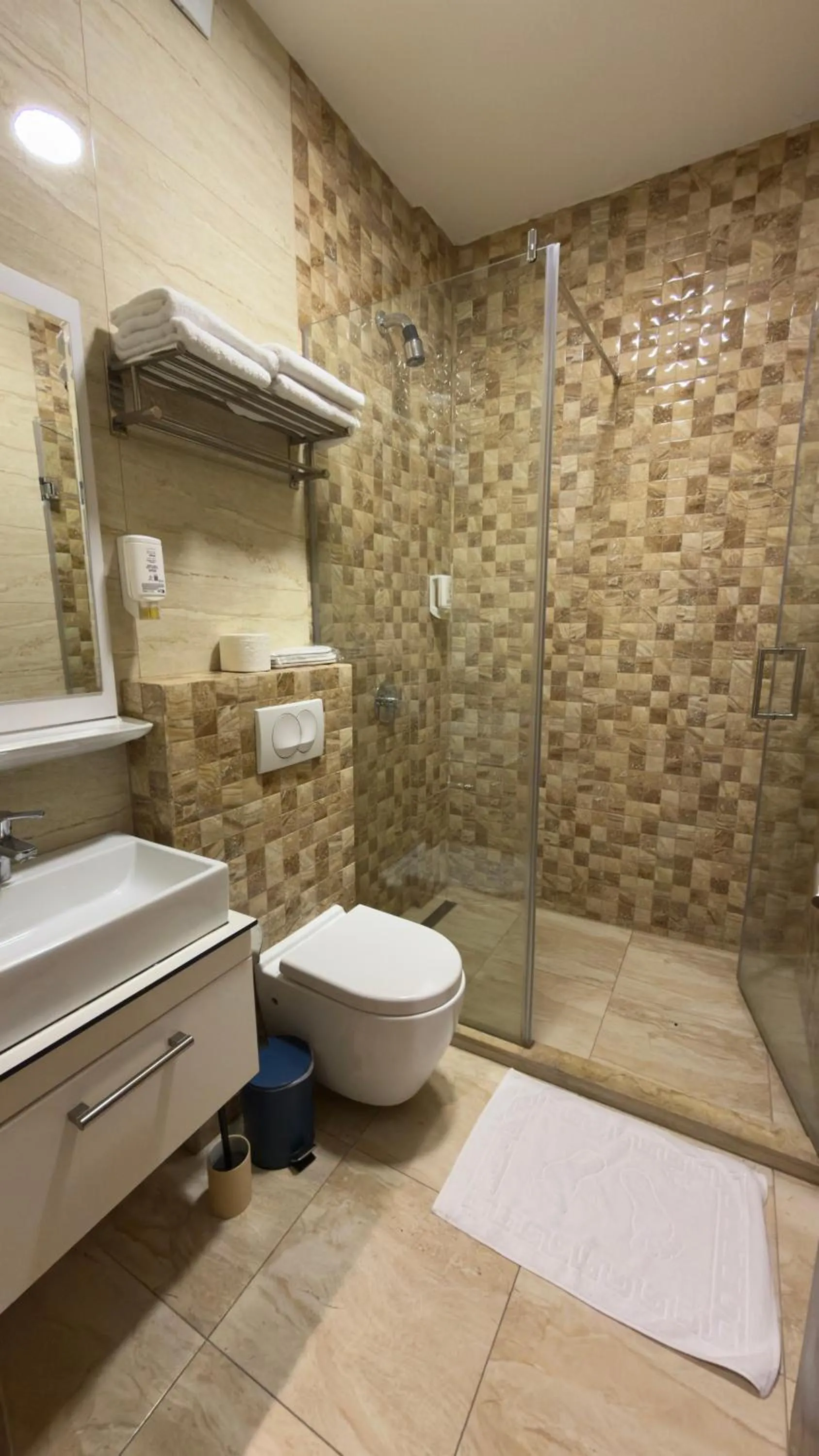 Shower in Hotel Semitronix