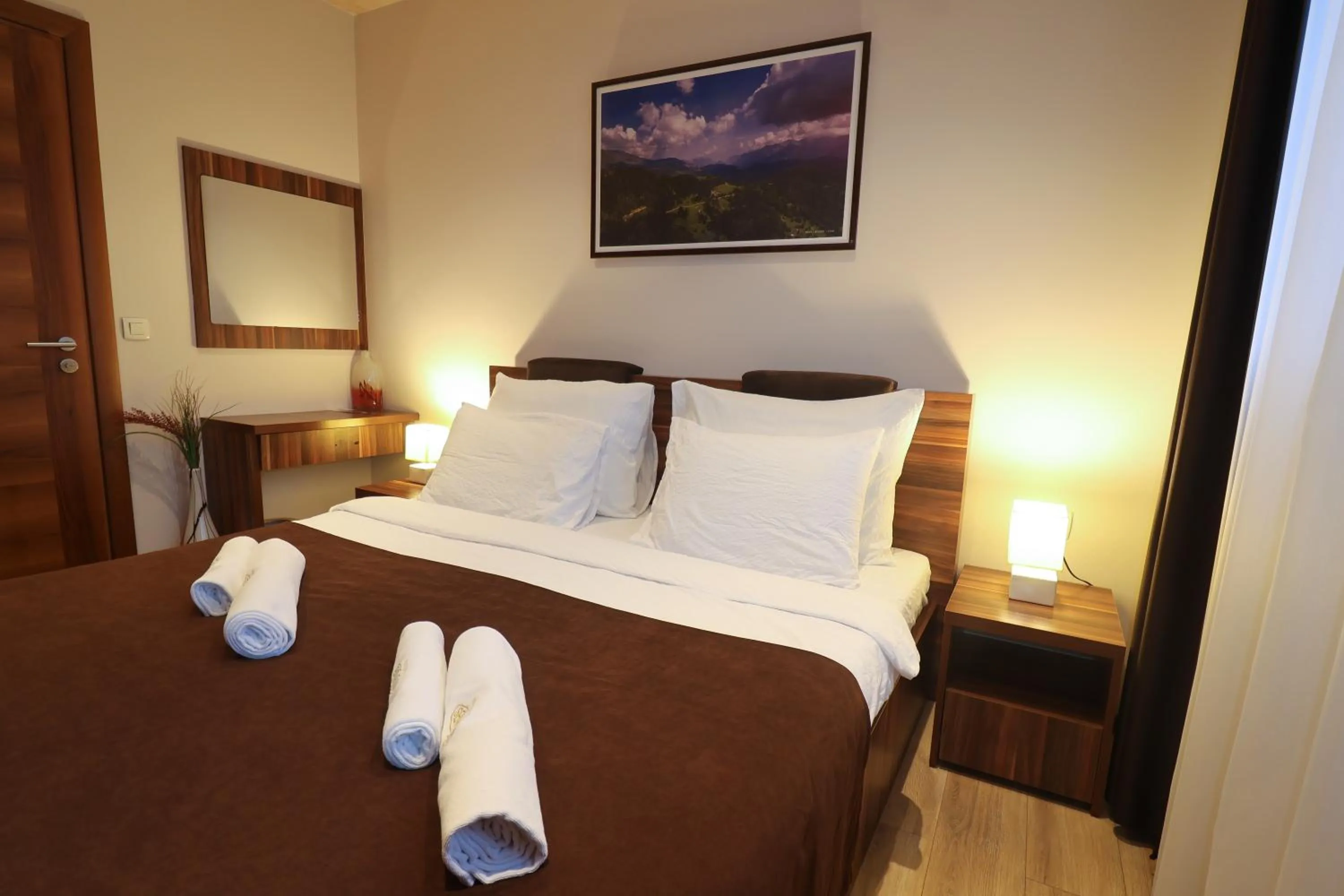 Bed in Hotel Semitronix