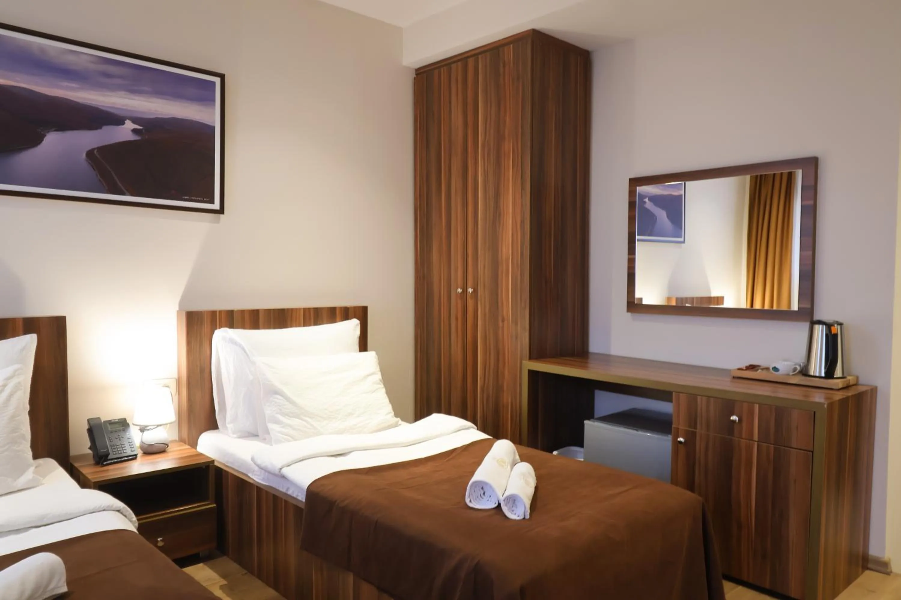 Bed in Hotel Semitronix