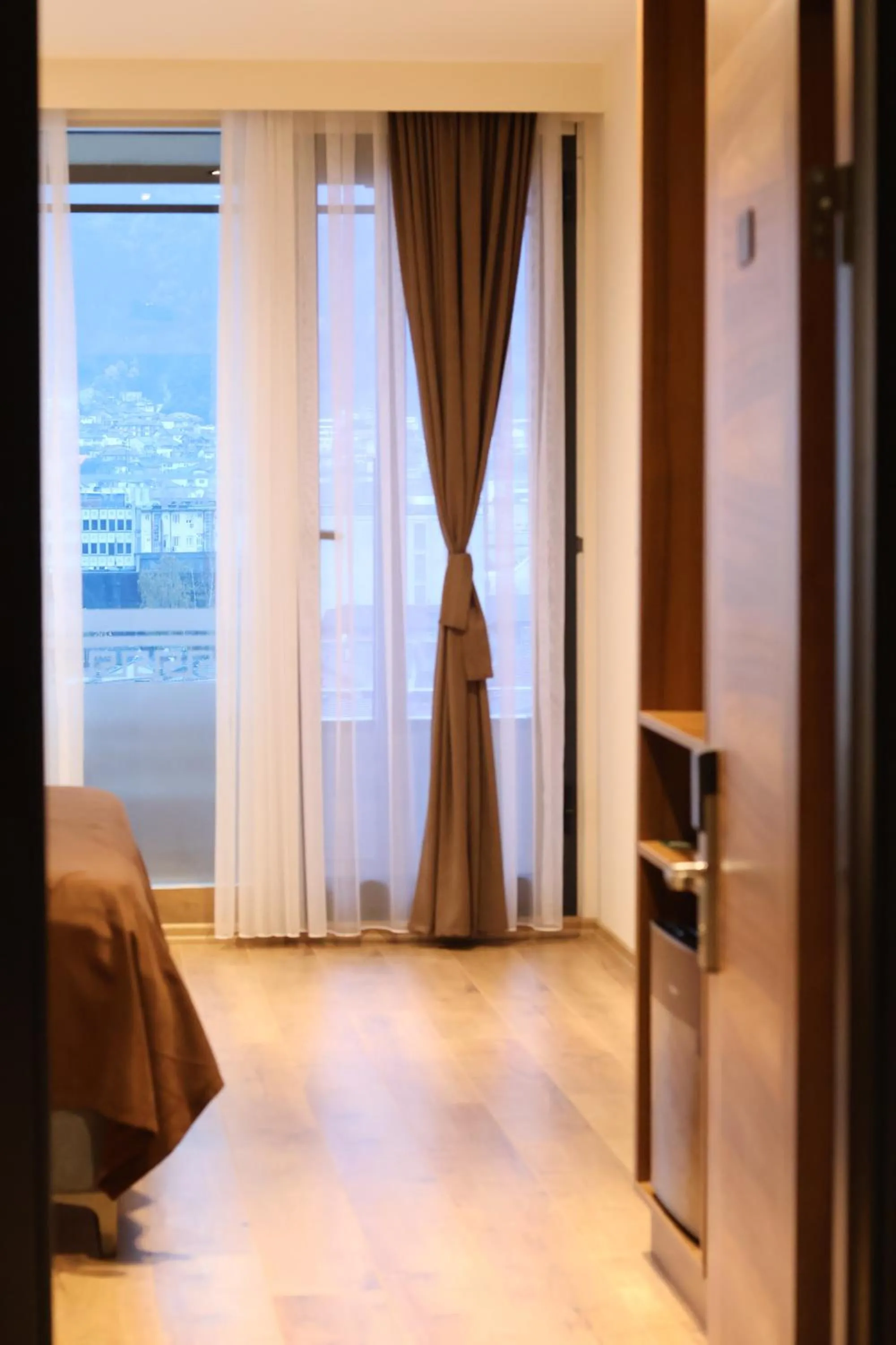 Bed in Hotel Semitronix