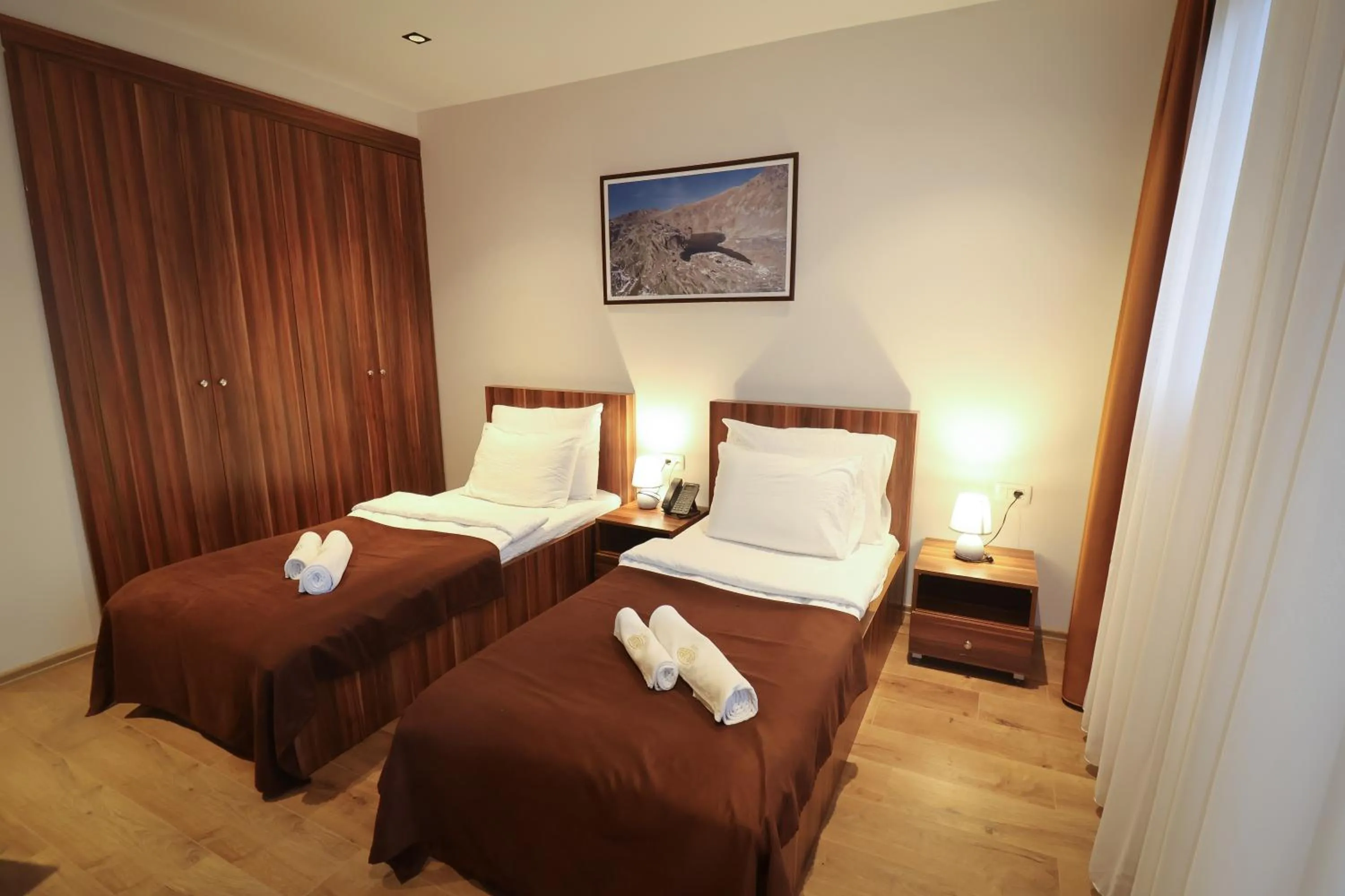 Bed in Hotel Semitronix
